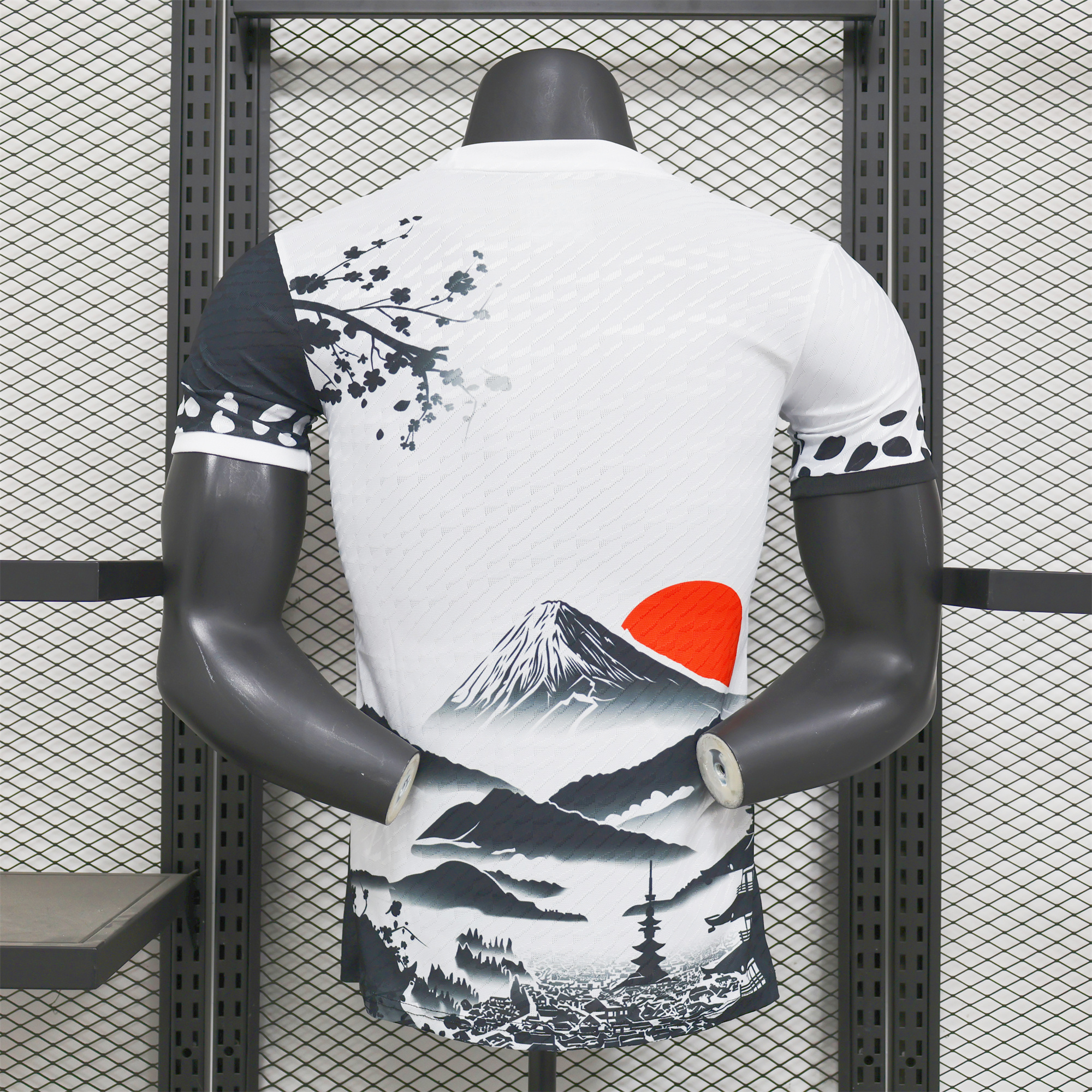 AlphaJersey-Japan 2024 Fuji Mountain Scenery Special Edition White Jersey - Player Version