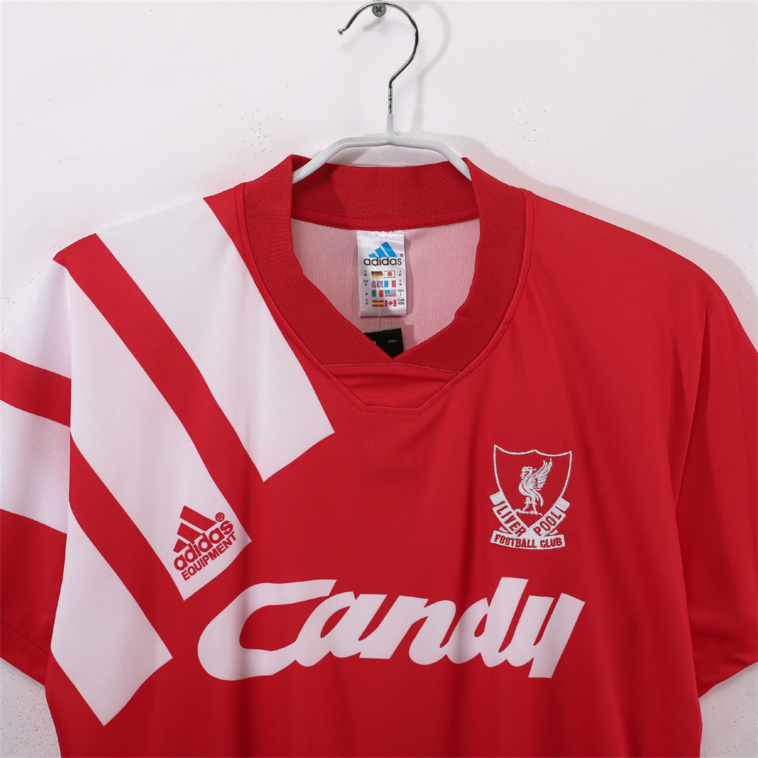 AlphaJersey-Retro Liver.pool 1991-92 Home Jersey