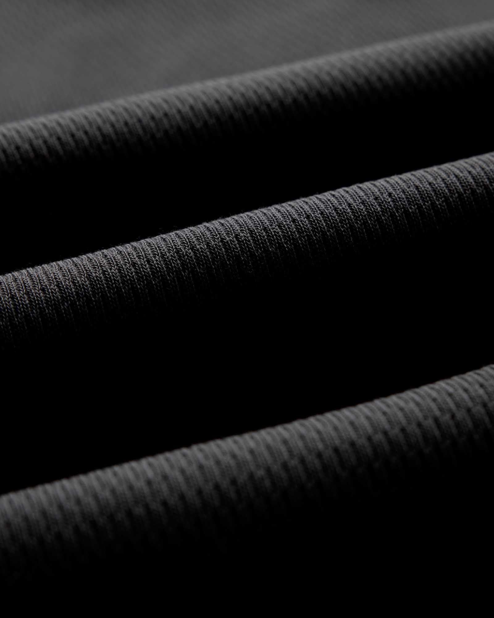 The Organic Cotton Crew in Faded Black Waffle | Modern Menswear by yycbvcnbmmnbm