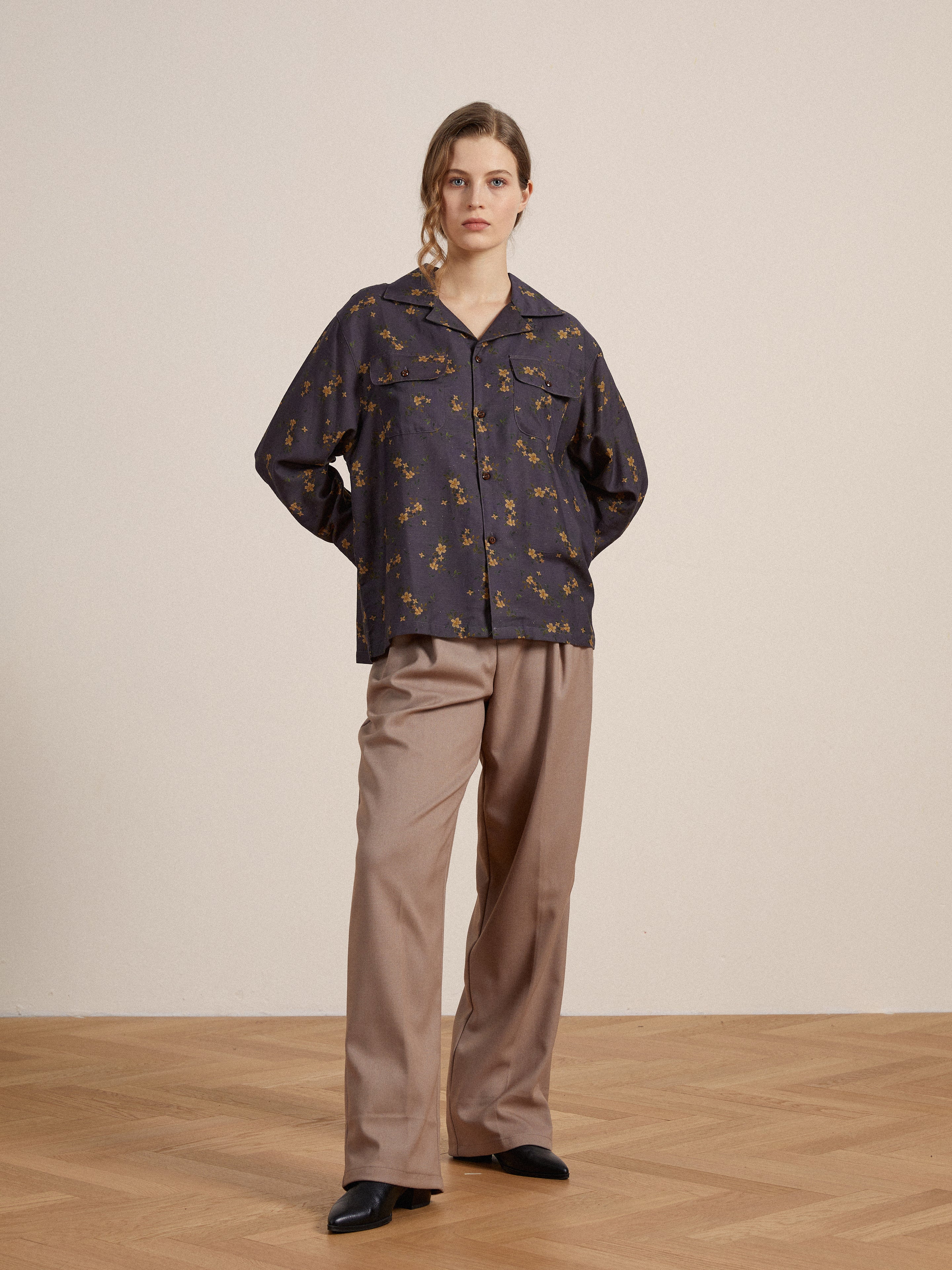 Dusty LS Camp Shirt | Modern Menswear by yycbvcnbmmnbm