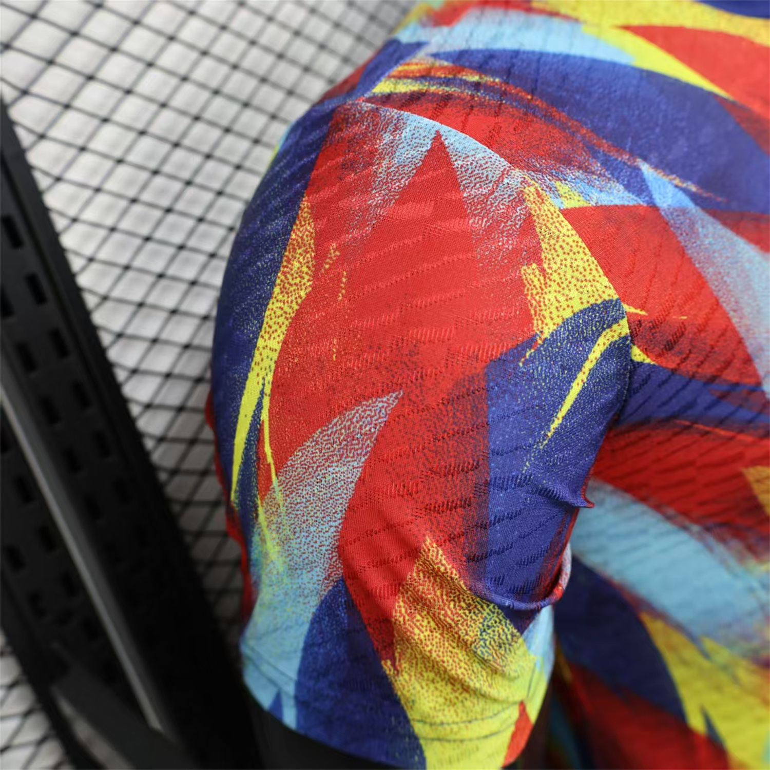 AlphaJersey-Arsenal 25-26 Colorful Flame Graffiti Pre-match Training Jersey - Player Version