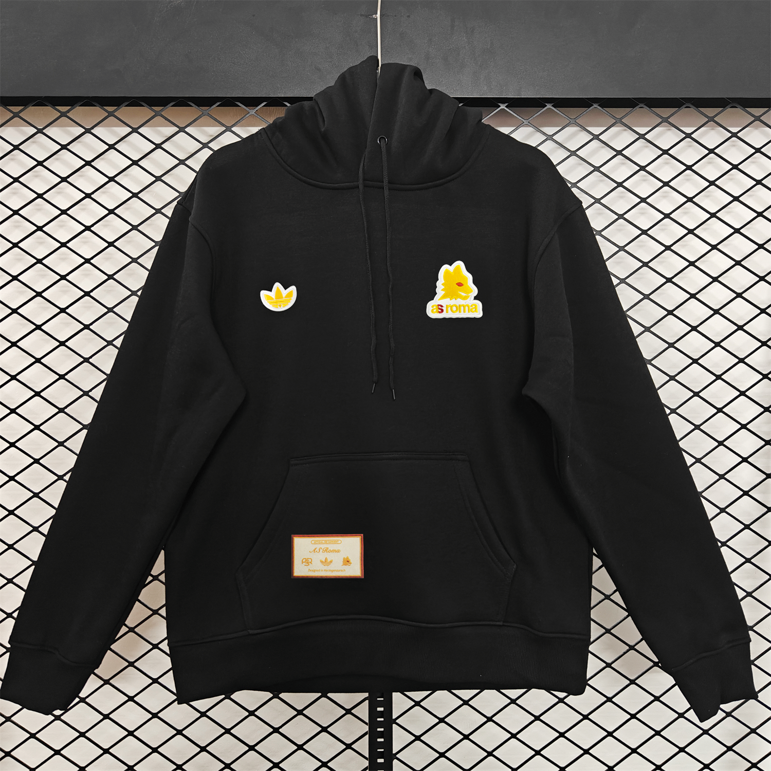 AlphaJersey-AS Roma 25-26 Originals Terrace Icon Unisex Pullover Hoodie