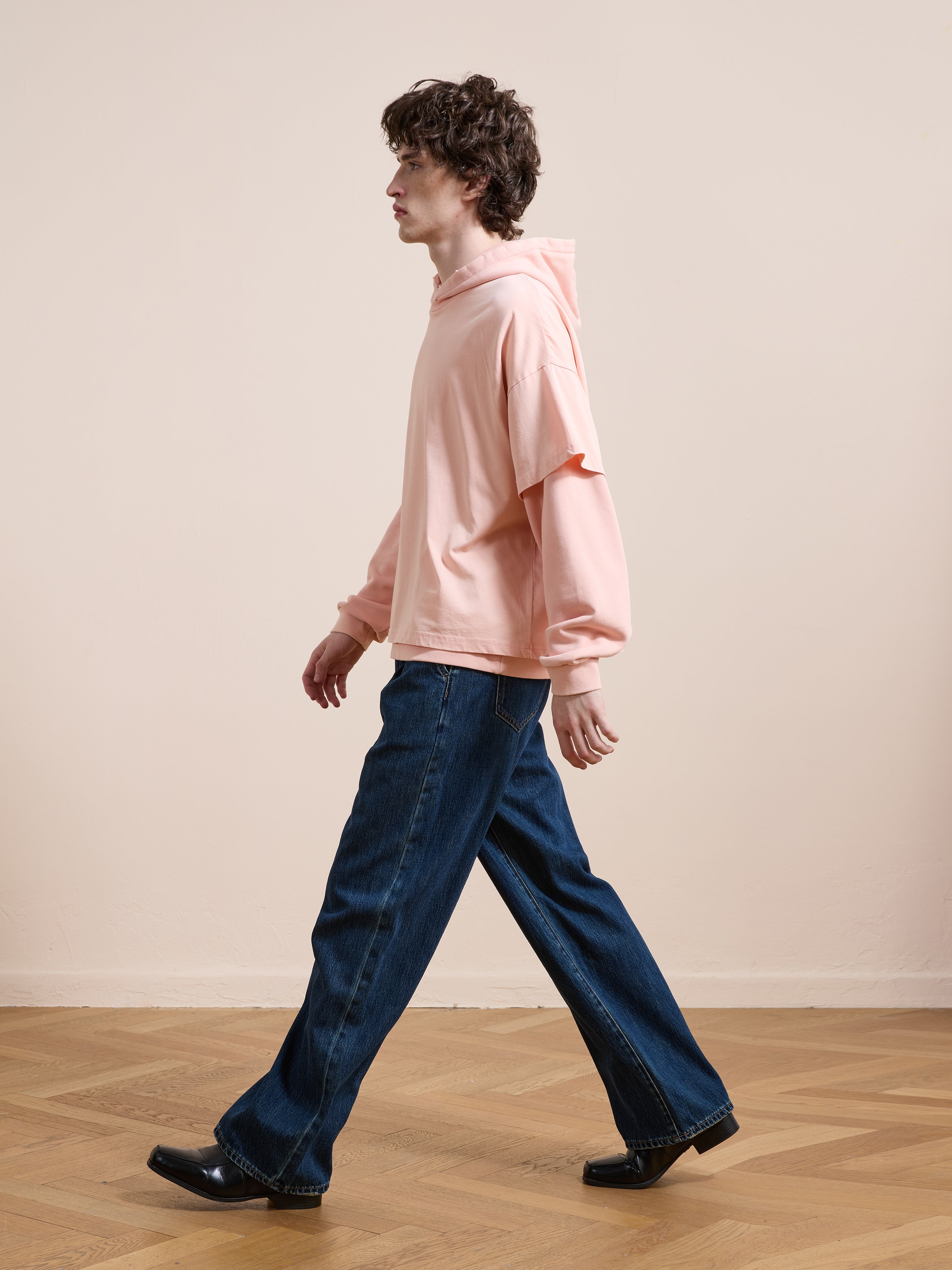 Double Layer Hoodie | Modern Menswear by yycbvcnbmmnbm