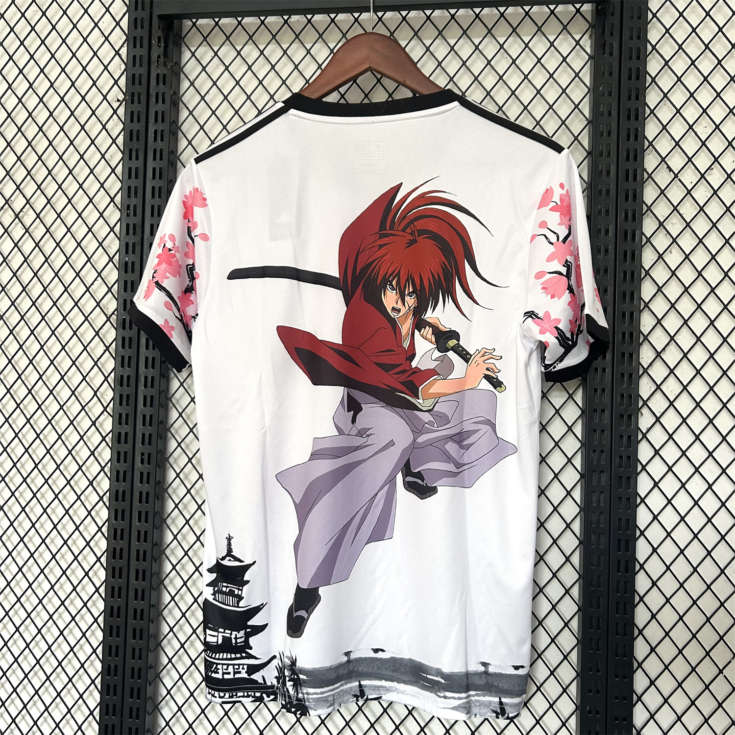 AlphaJersey-Japan 25-26 Rurouni Kenshin Himura Kenshin White Special Jersey - Fans Version