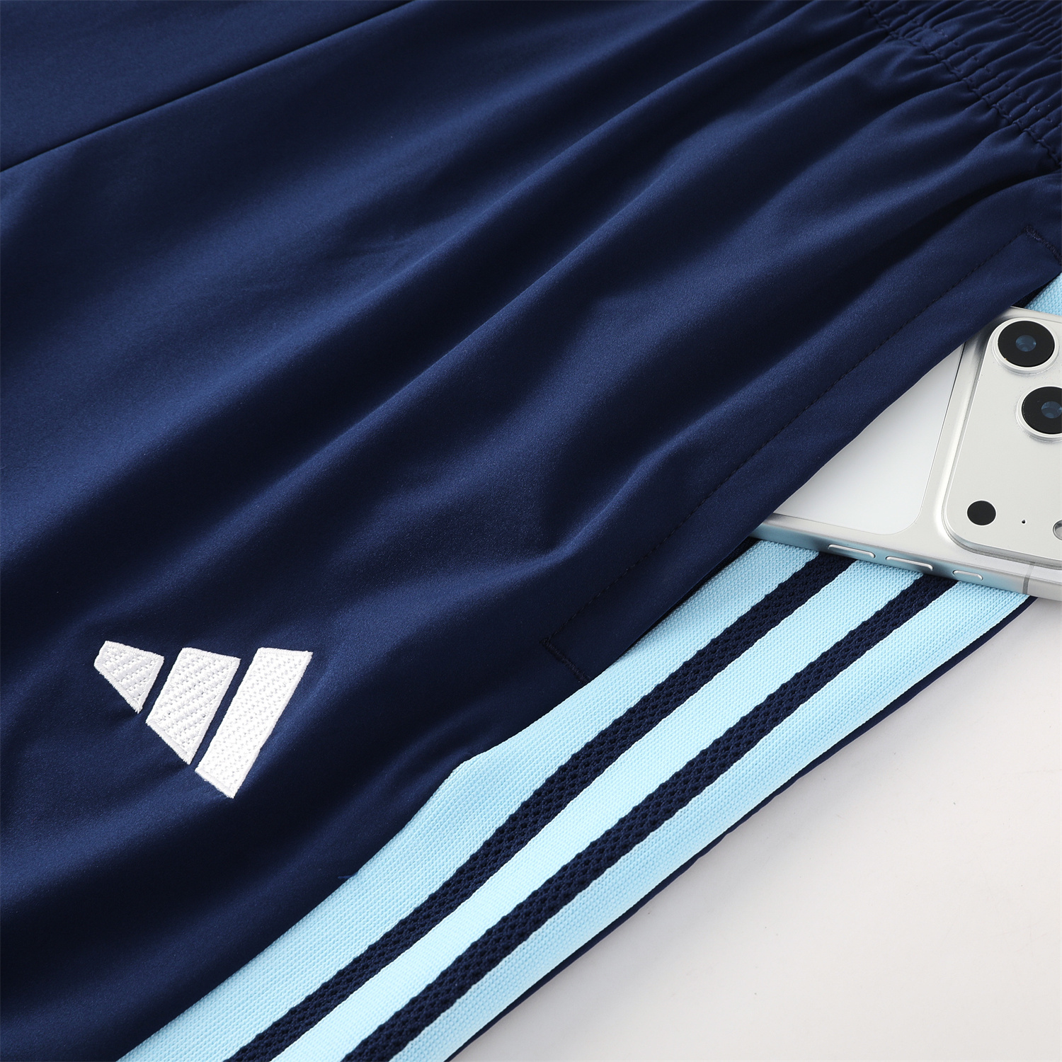 AlphaJersey-Argentina 2026 Hooded Windbreaker Training Set - Dark Blue Top & Pants