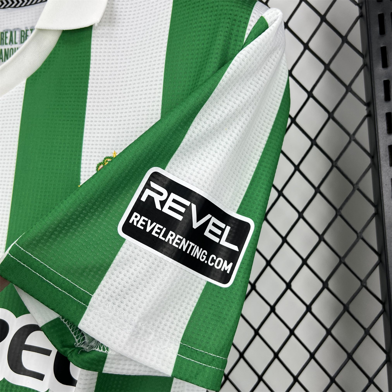 AlphaJersey-Real Betis 25-26 Retro Style Green Polo Jersey - Fans Version