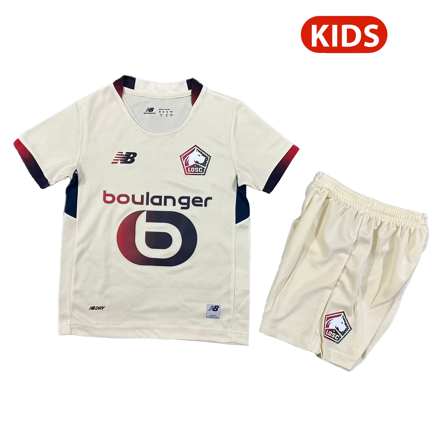 AlphaJersey-Lille 25-26 Away Kids Kit
