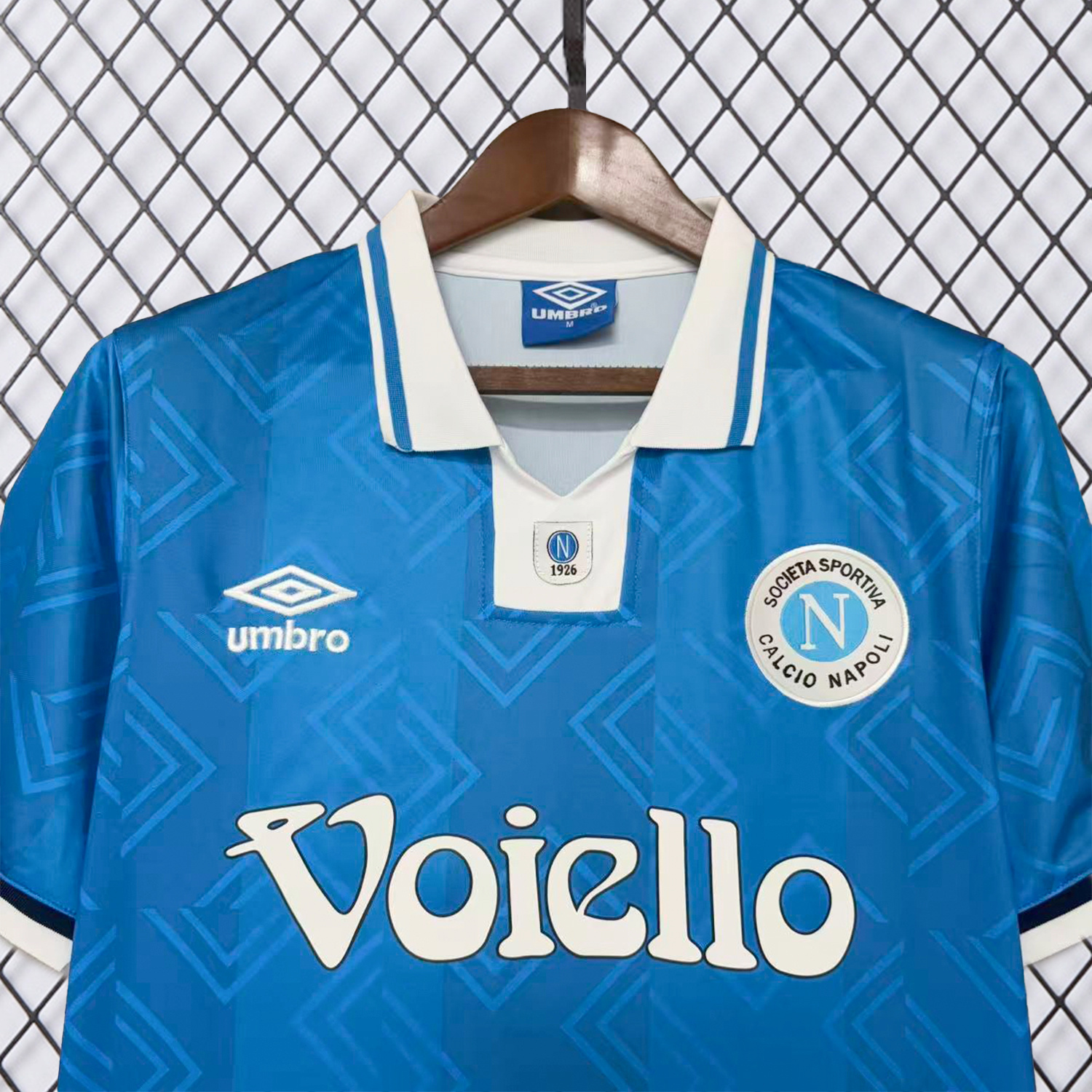AlphaJersey-Retro Napoli 1993-94 Home Blue Jersey