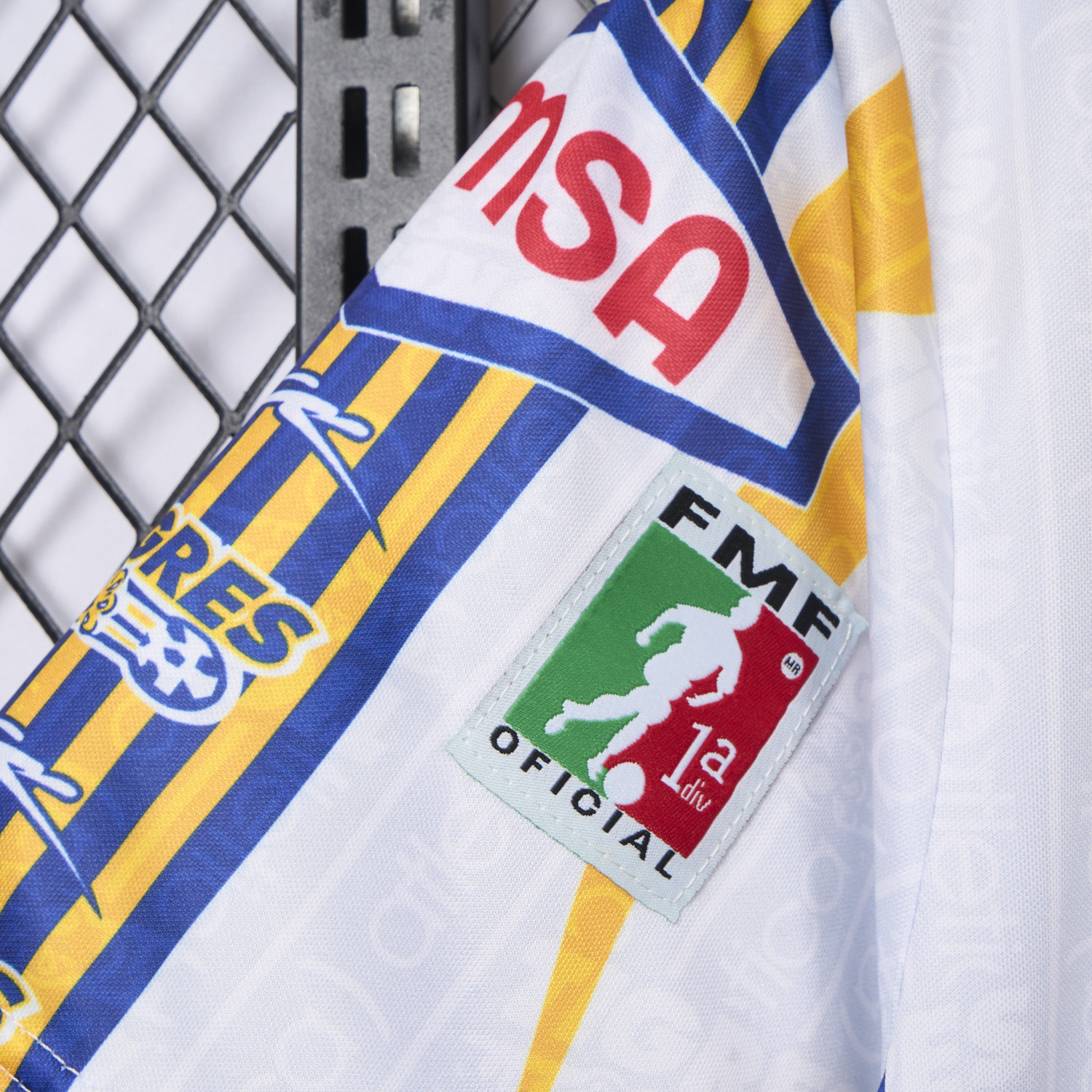 AlphaJersey-Retro Tigres UANL 1997-98 Away White Jersey