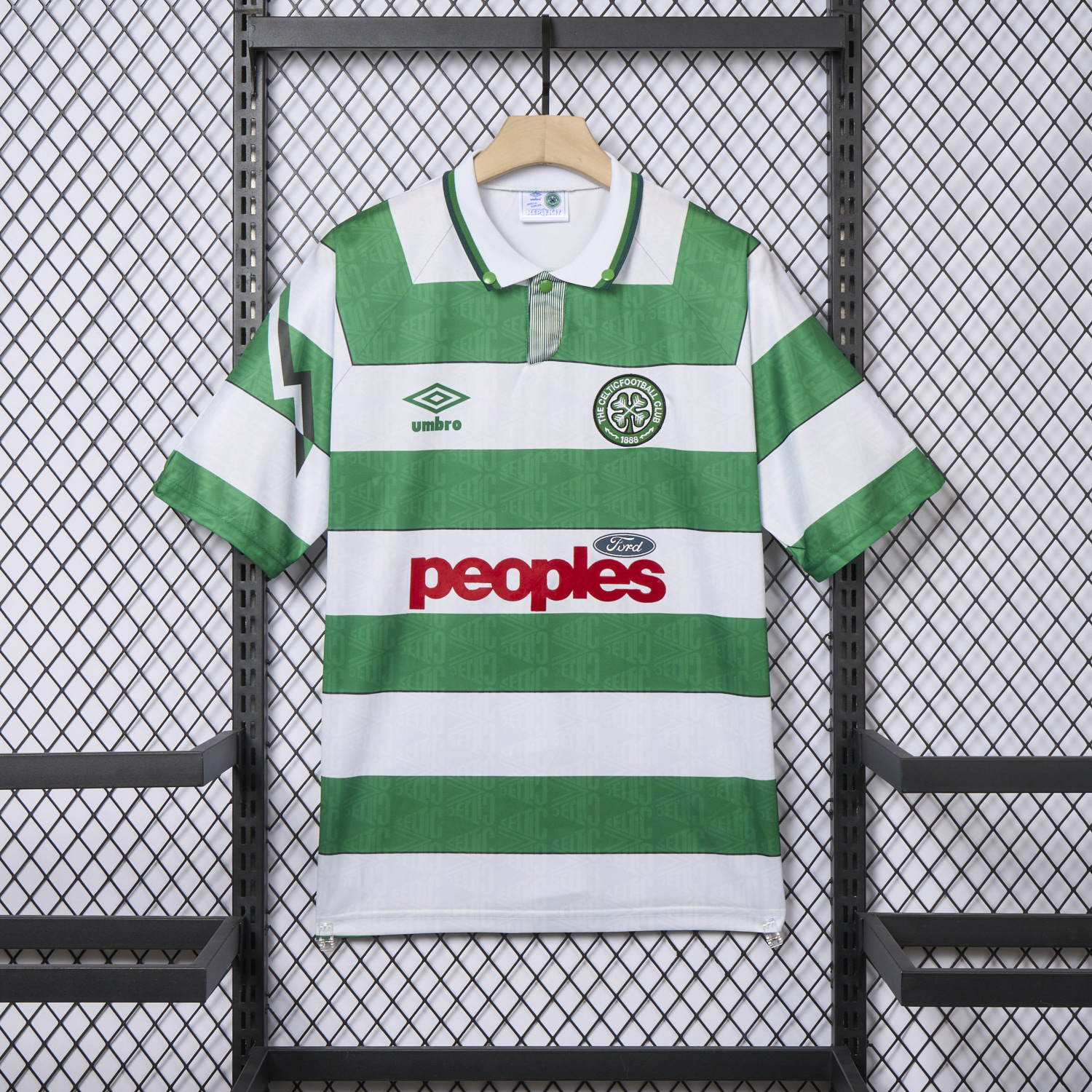 AlphaJersey-Retro Celtic 1991-92 Home Jersey