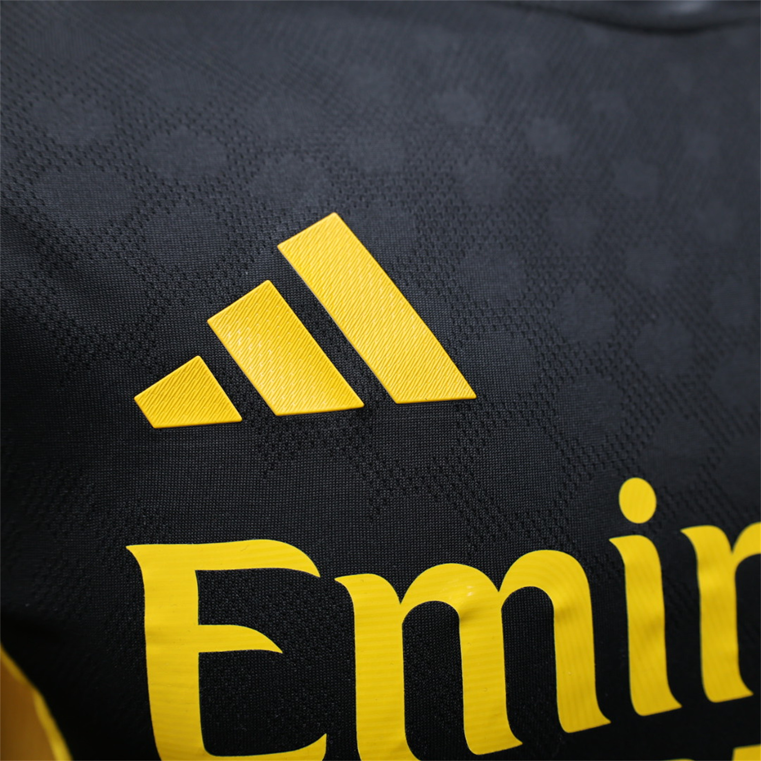 AlphaJersey-Real Madrid 25-26 Black Gold Special Edition Jersey - Player Version
