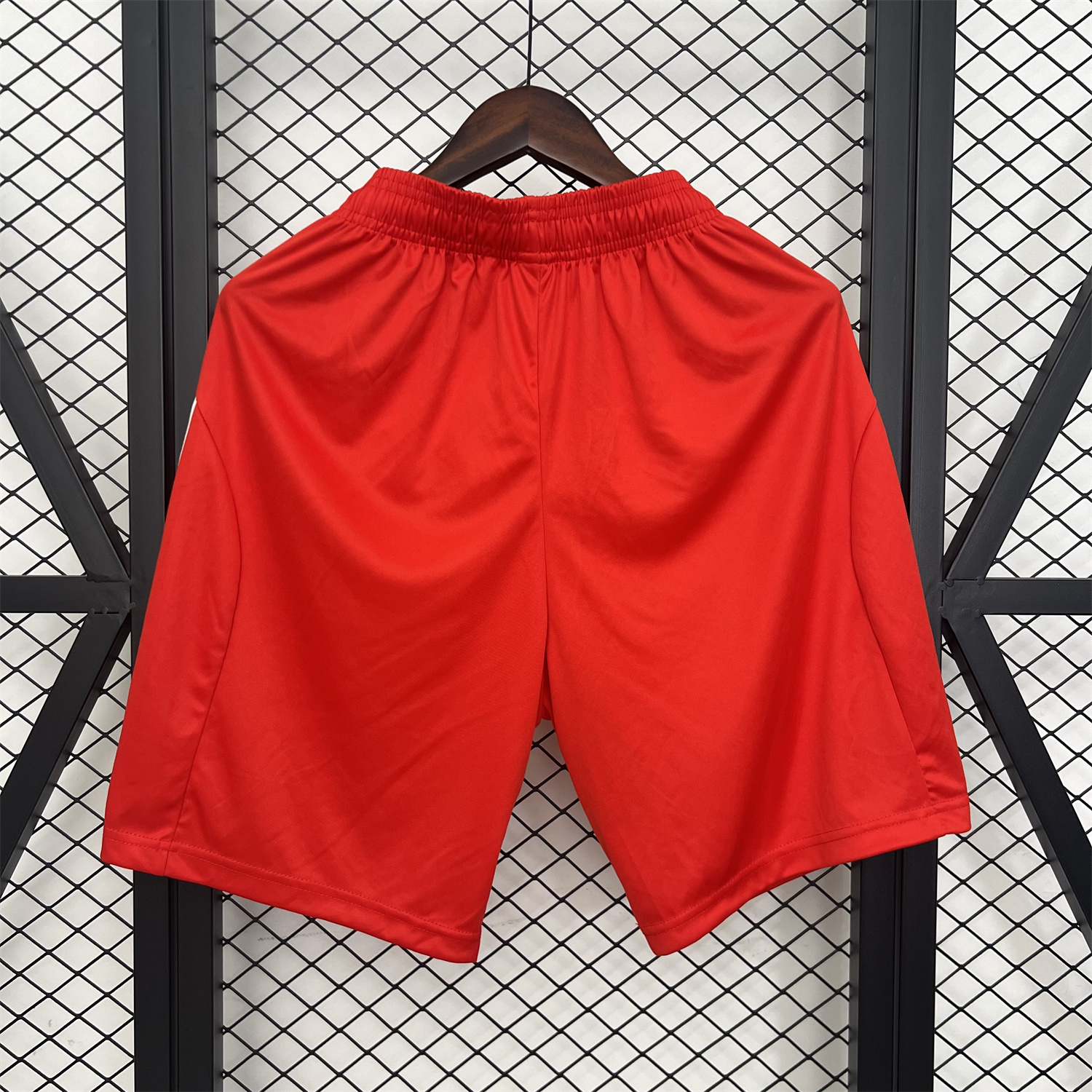 AlphaJersey-Bayern Munich 25-26 Home Red Shorts - Fans Version