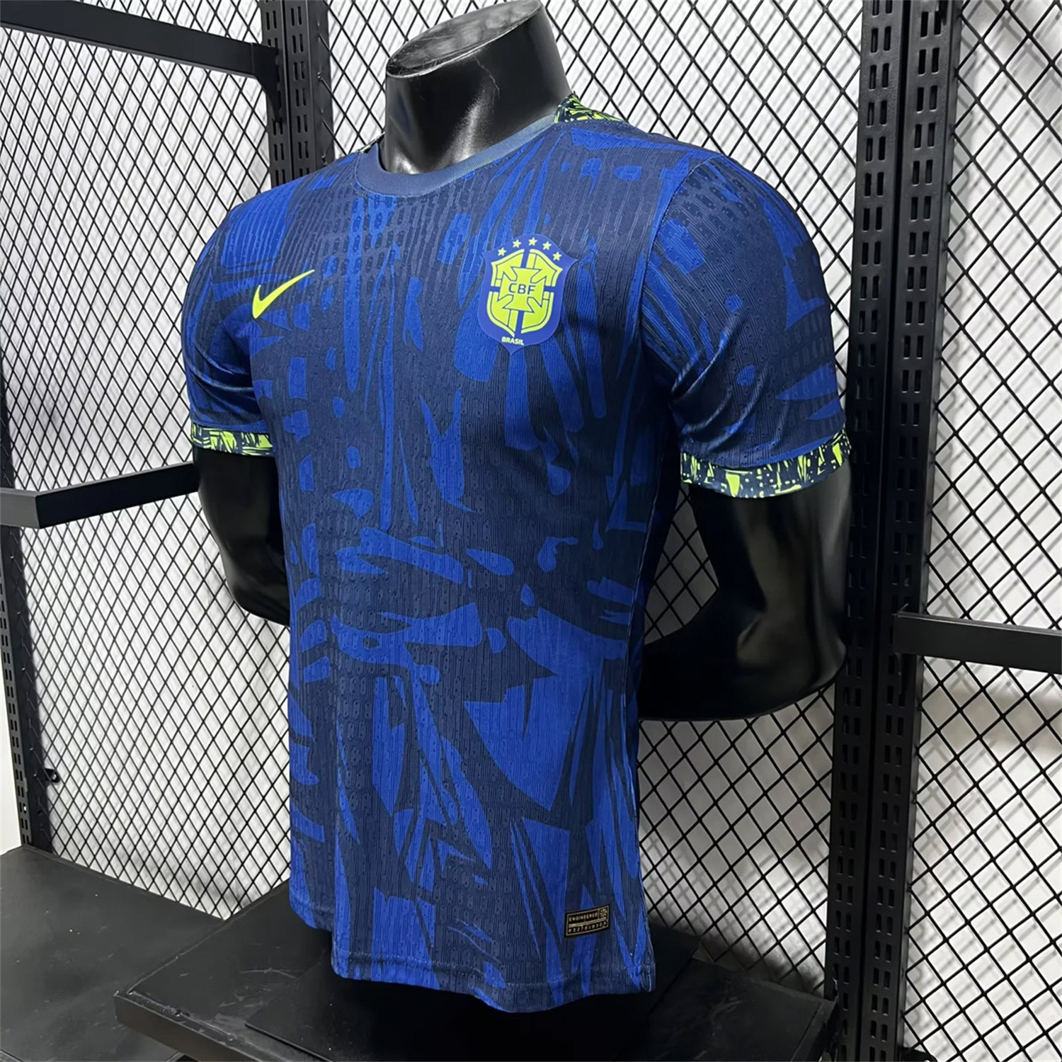 AlphaJersey-Brazil 2026 Blue Colors Special Jersey - Player Version