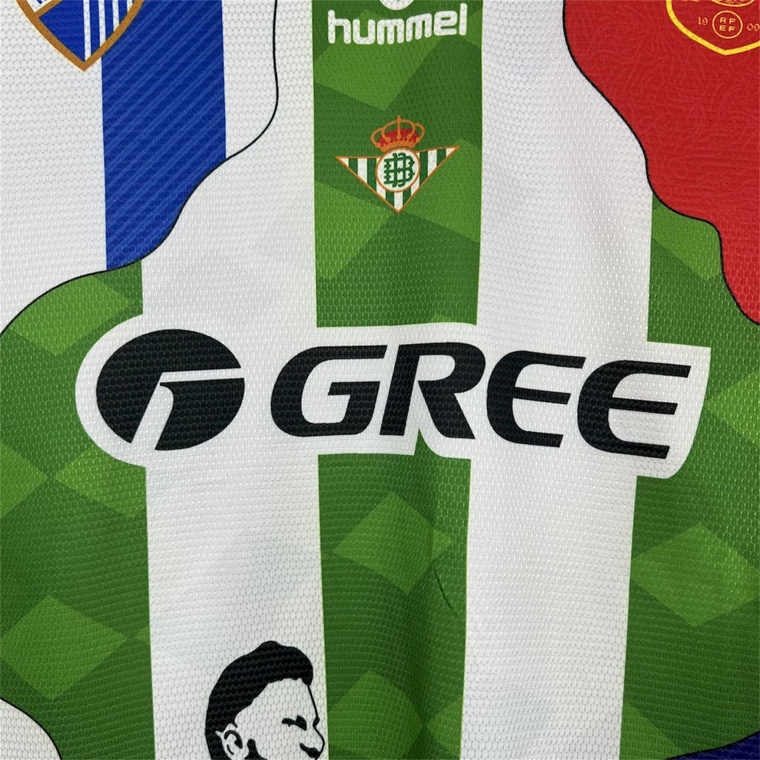 AlphaJersey-Joaquín 25-26 Career Commemorative Jersey - Real Betis Spain Malaga Fiorentina