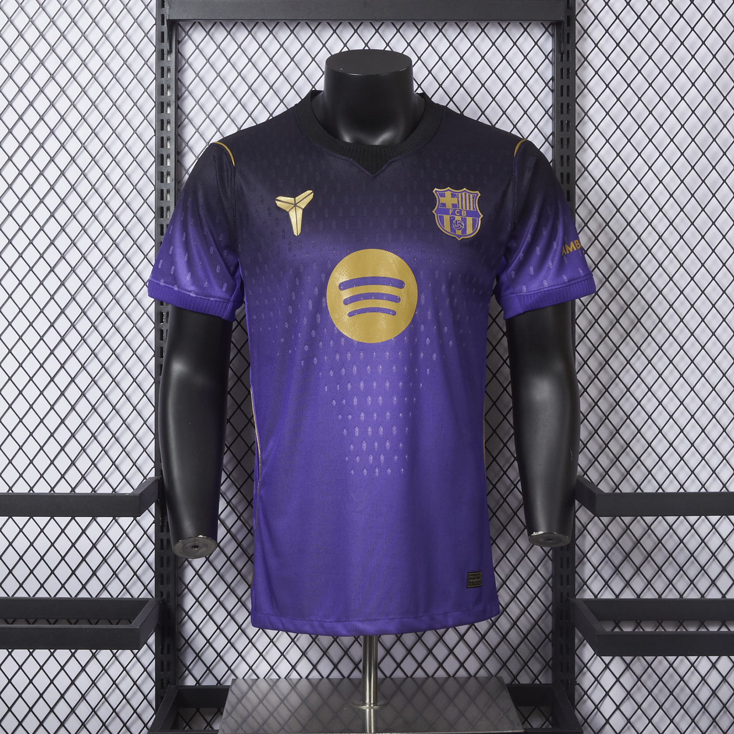 AlphaJersey-Barcelona 26-27 Away Purple-Black Gradient Jersey - Player Version