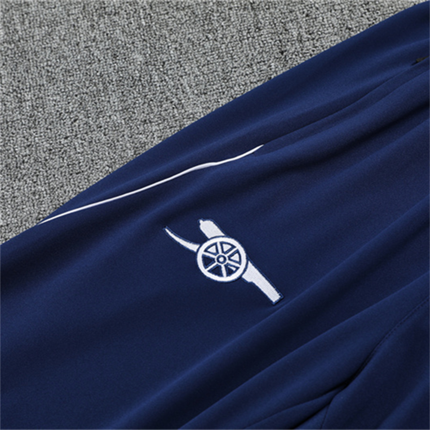 AlphaJersey-Arsenal 25-26 Long Sleeves Training Set - Colorful Camouflage Top & Royal Blue Pants