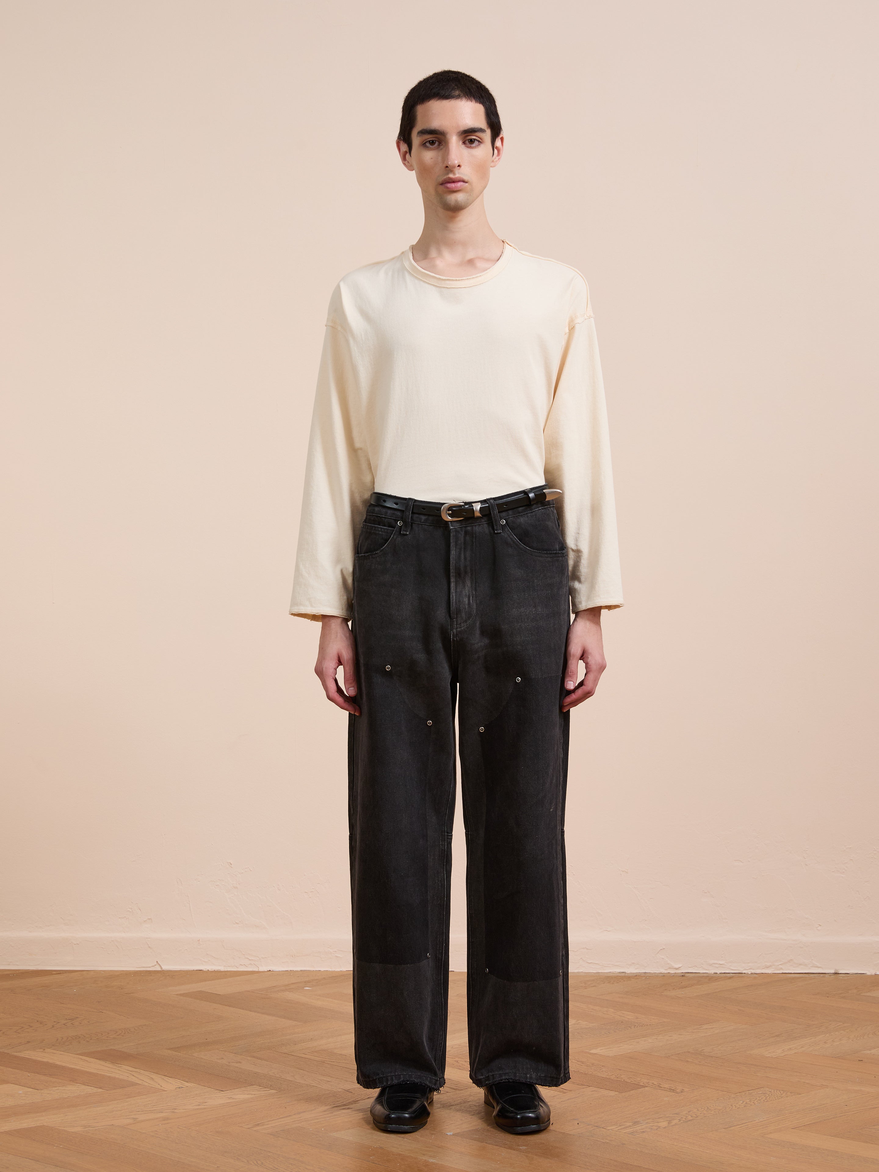 Double Knee Carpenter Jeans | Modern Menswear by yycbvcnbmmnbm