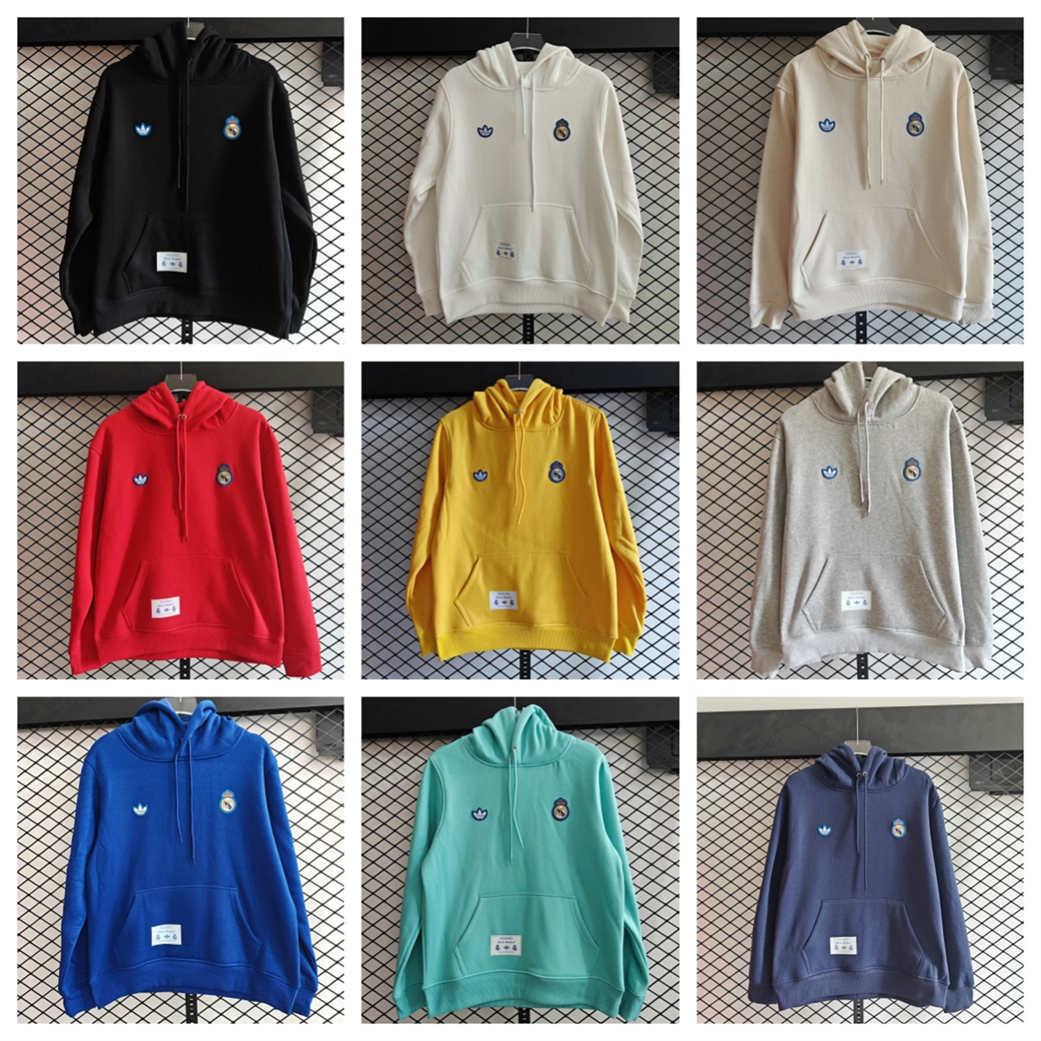 AlphaJersey-Real Madrid 25-26 Originals Terrace Icon Unisex Pullover Hoodie