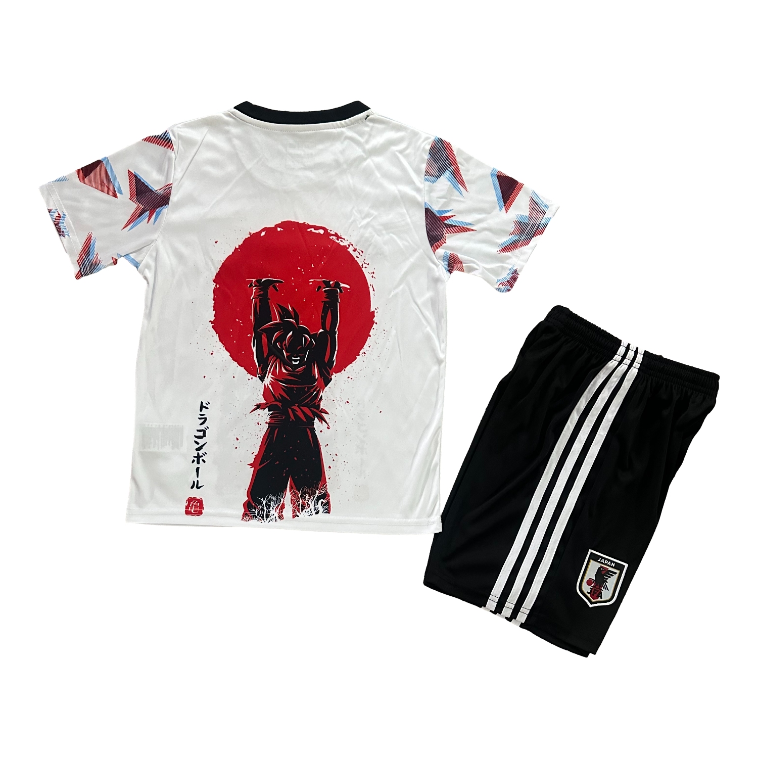AlphaJersey-Japan 25-26 Saiyan At Sunset White Special Kids Kit