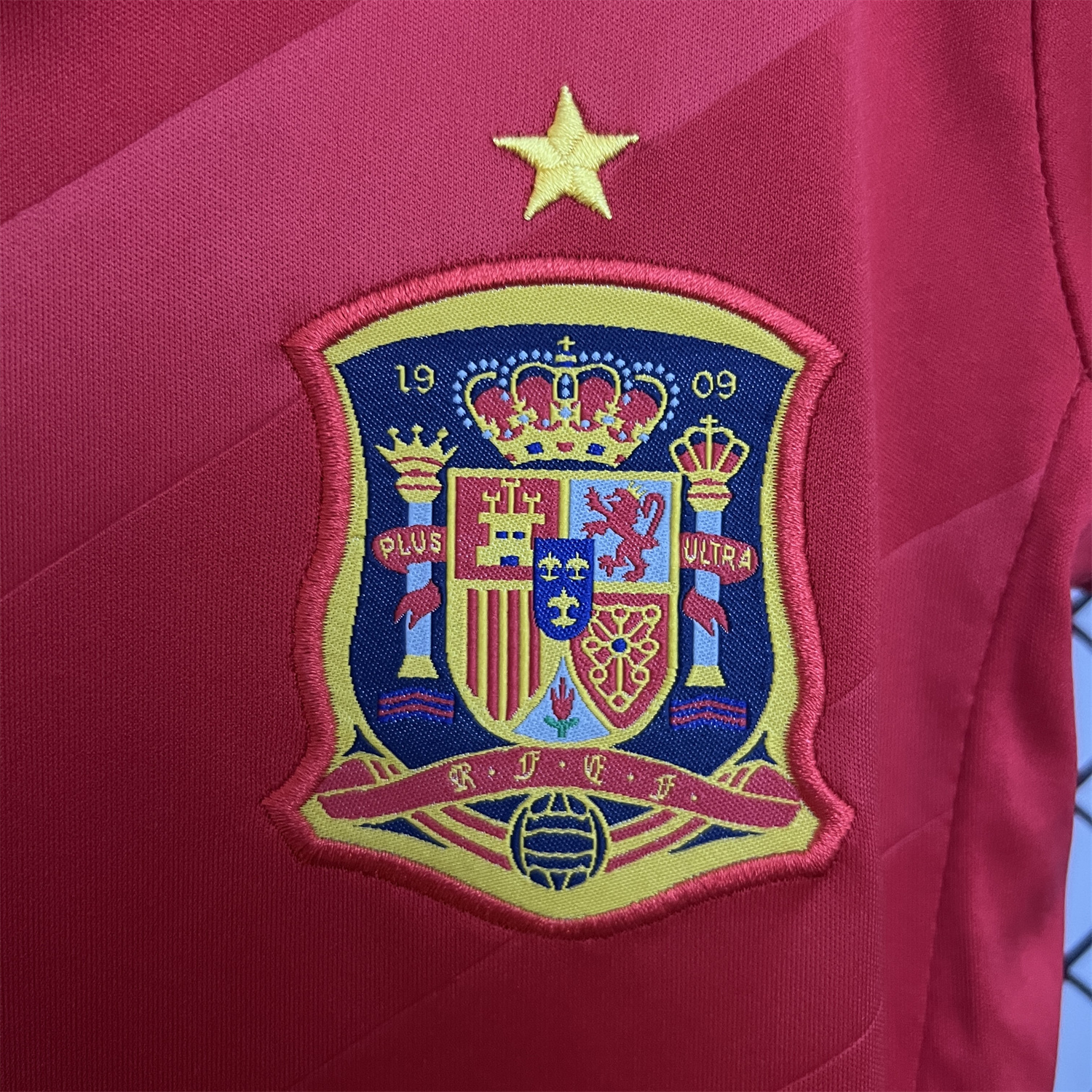 AlphaJersey-Retro Spain 2012 Home Kids Kit