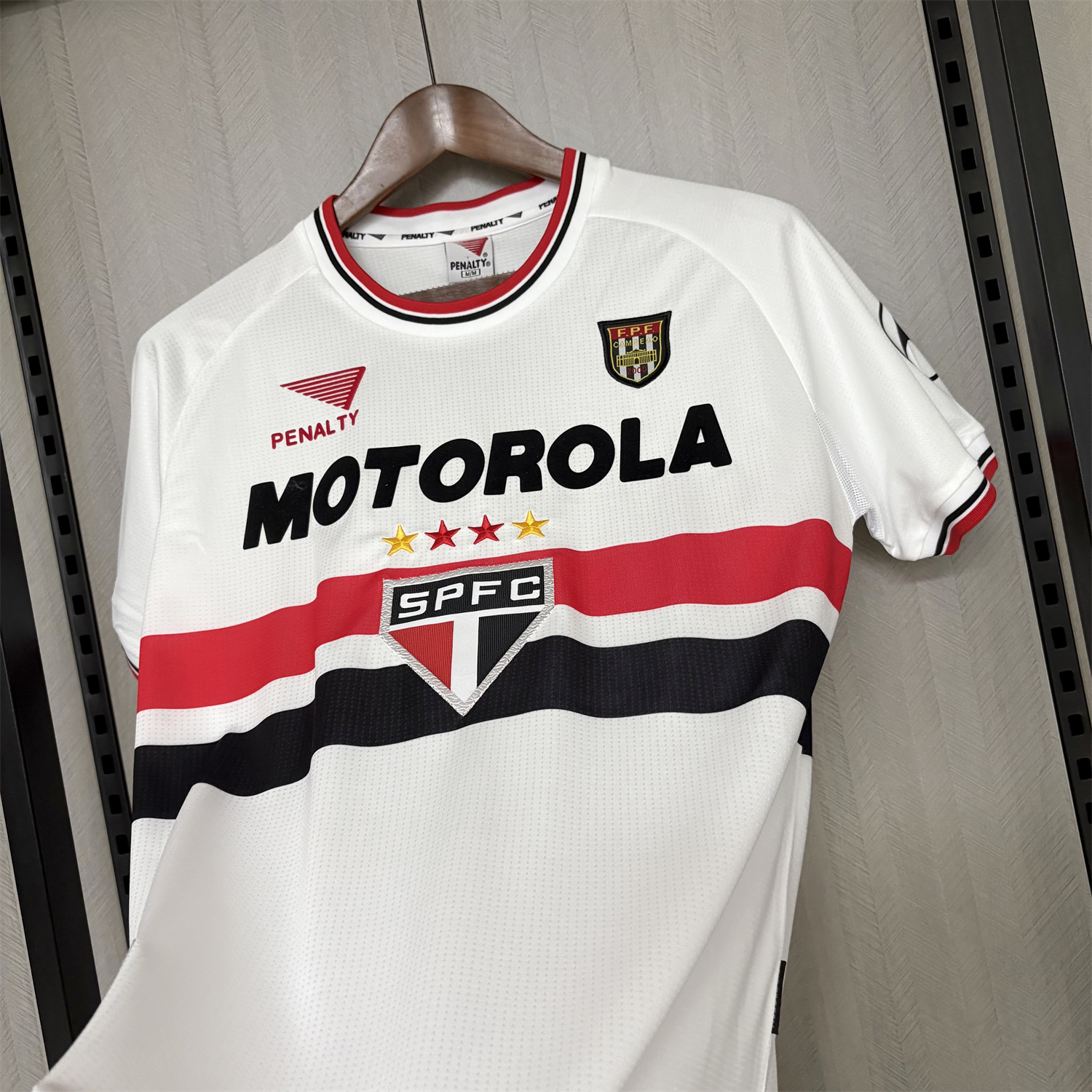 AlphaJersey-Retro Sao Paulo 2001 Home Jersey