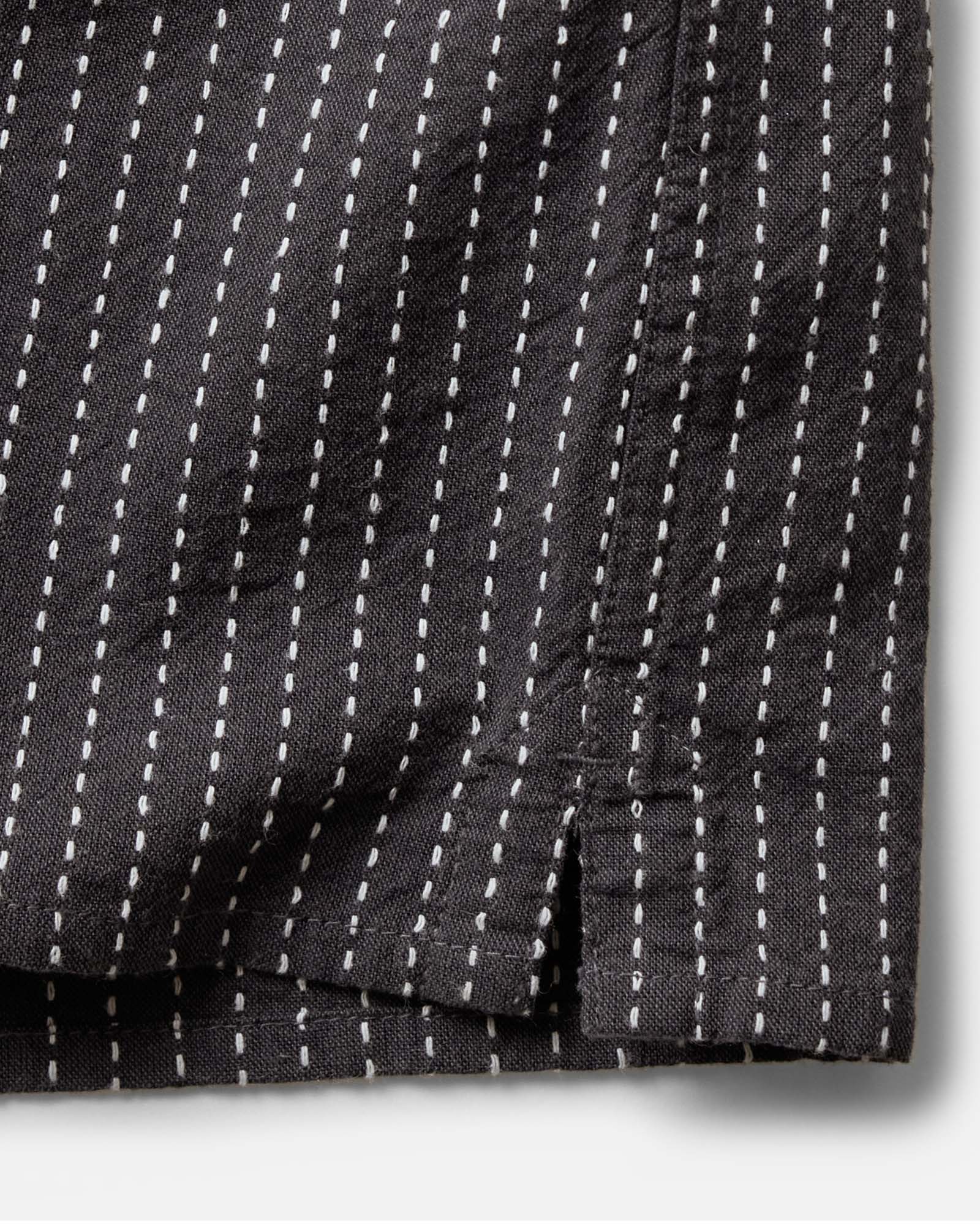 The Conrad Shirt in Pickstitch Stripe Dobby | Modern Menswear by yycbvcnbmmnbm