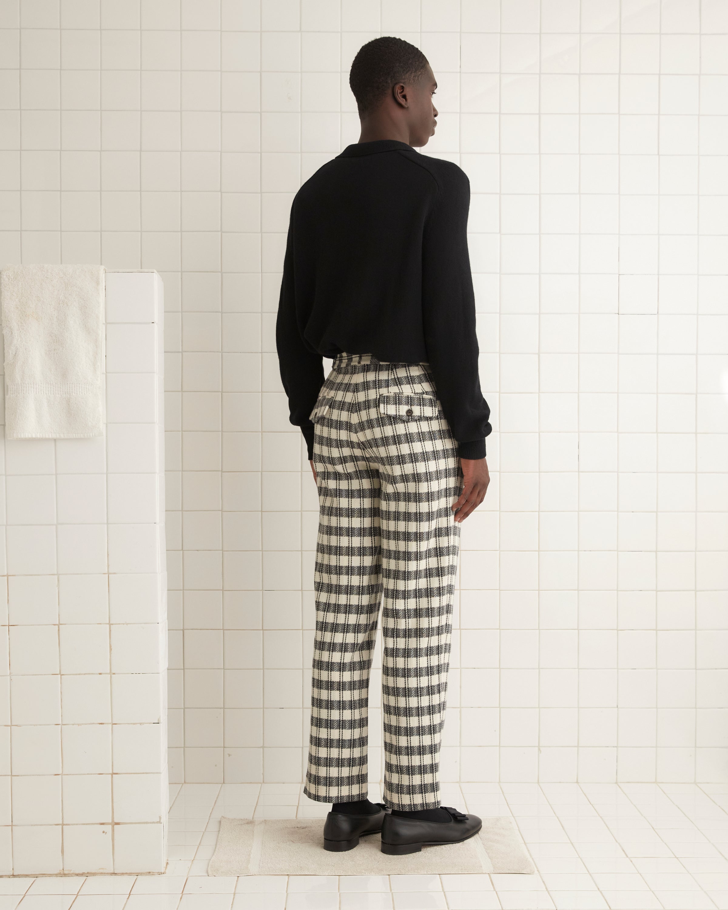 Check Trousers | Modern Menswear by yycbvcnbmmnbm
