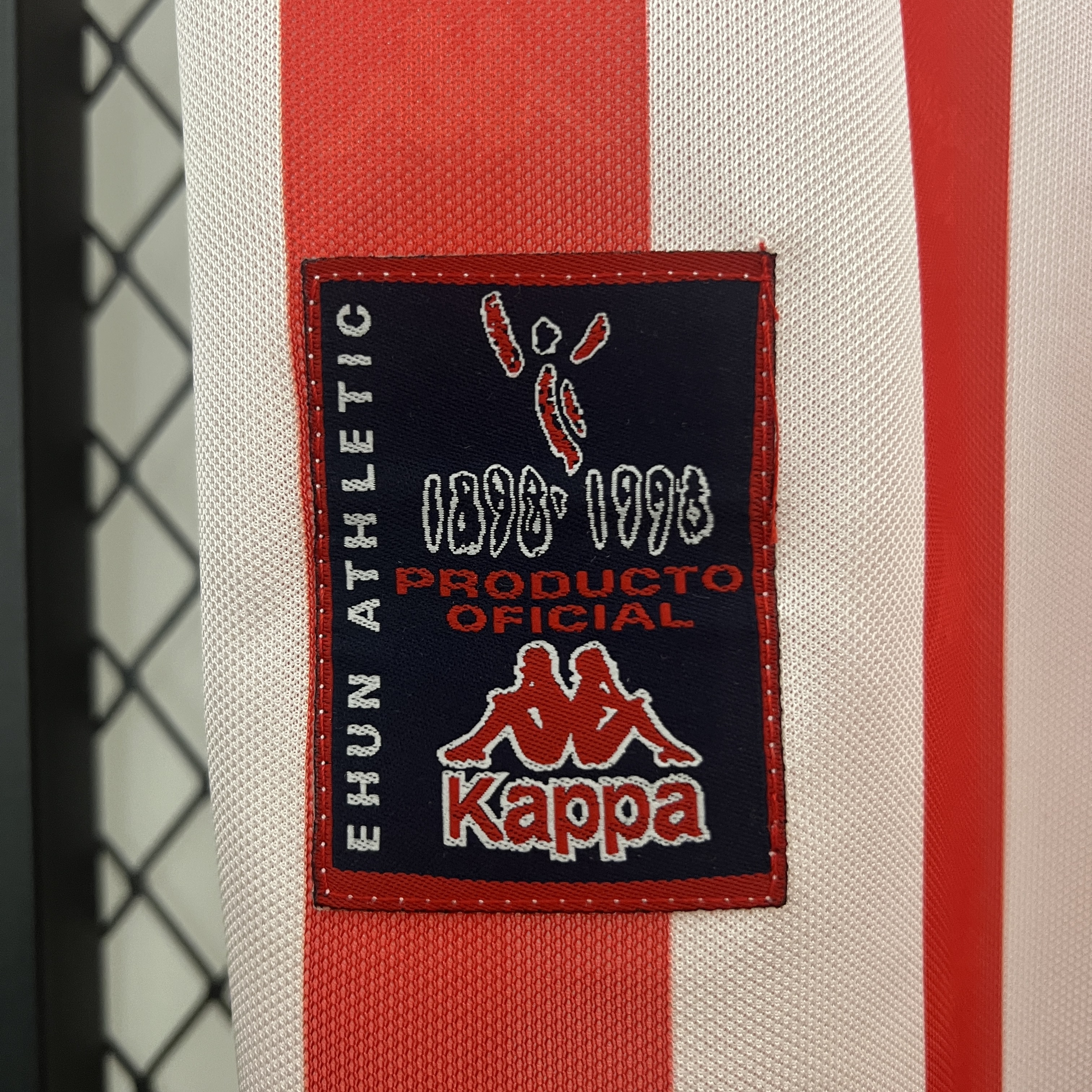 AlphaJersey-Retro Athletic Bilbao 1997-98 100th Anniversary Home Stadium Jersey