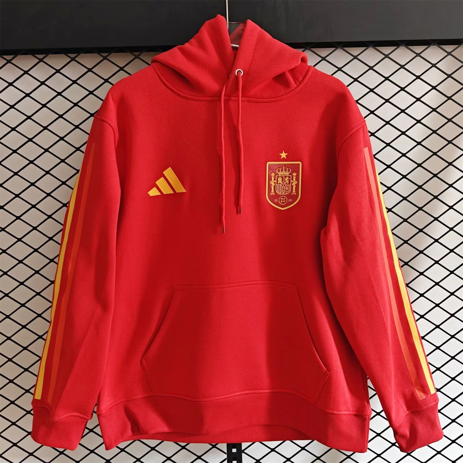 AlphaJersey-Spain 2026 Home Unisex Pullover Hoodie