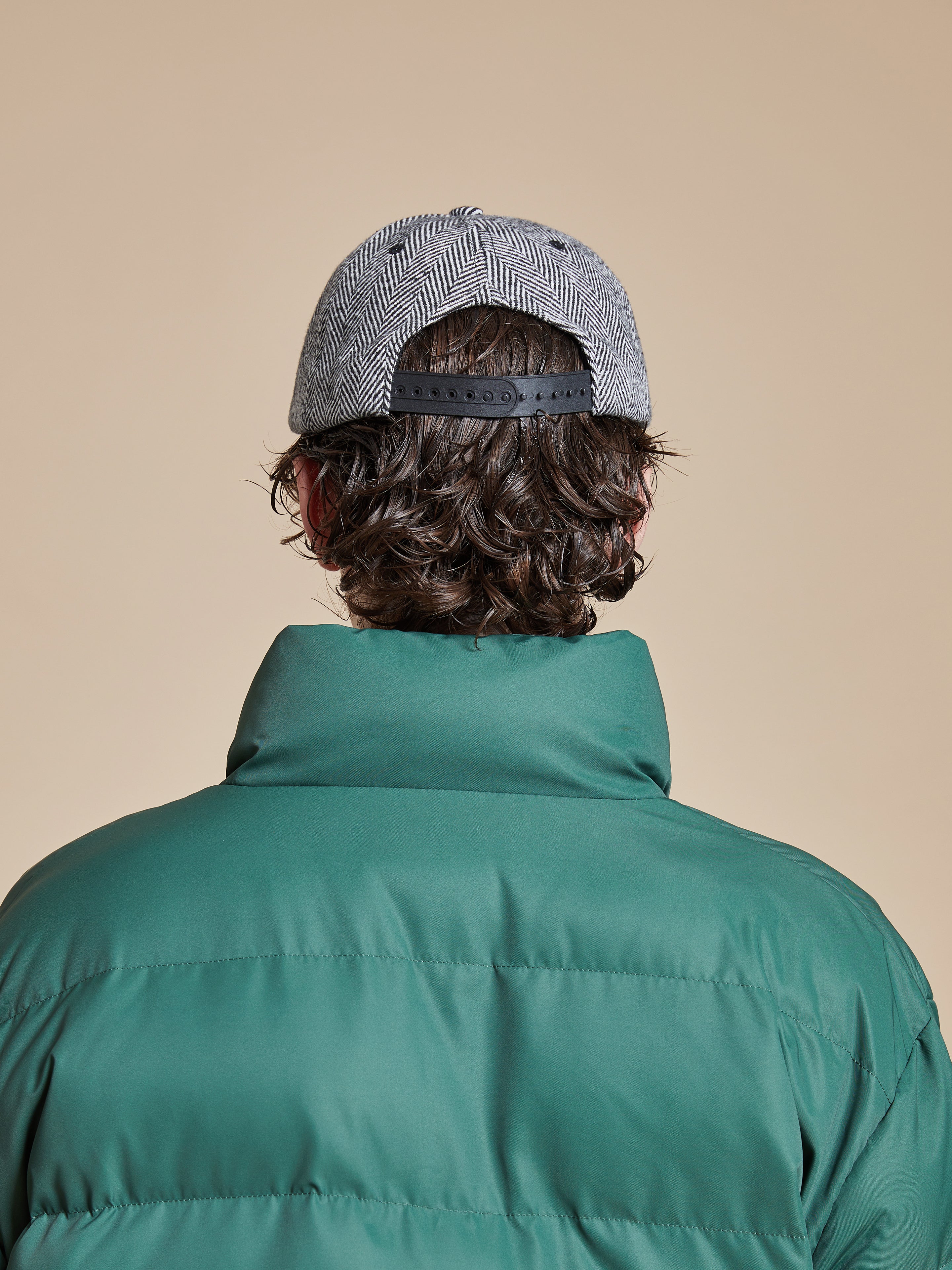 Herringbone Tweed Patch Cap | Modern Menswear by yycbvcnbmmnbm
