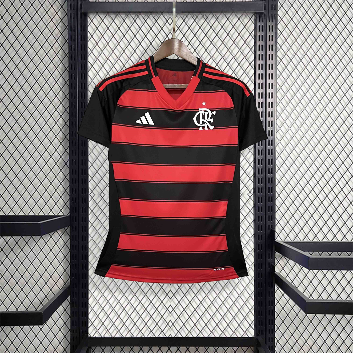AlphaJersey-Women's Flamengo 25-26 Home Unsponsored Jersey
