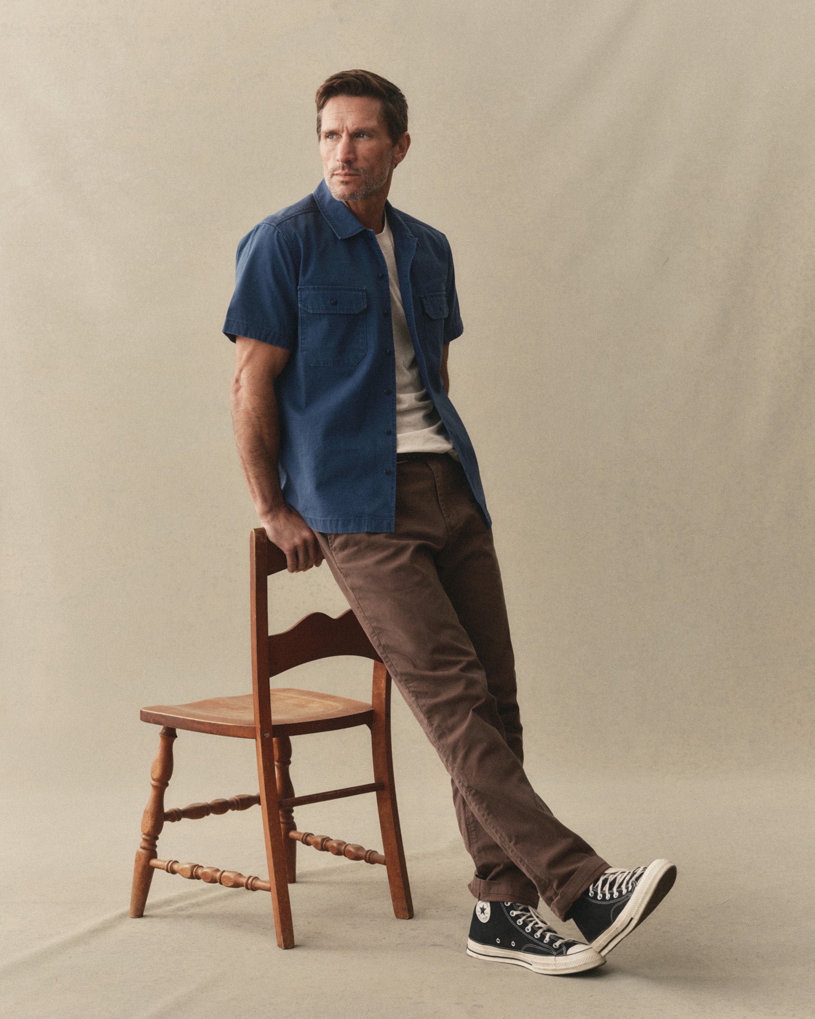 The Democratic Foundation Pant in Organic Espresso | Modern Menswear by yycbvcnbmmnbm
