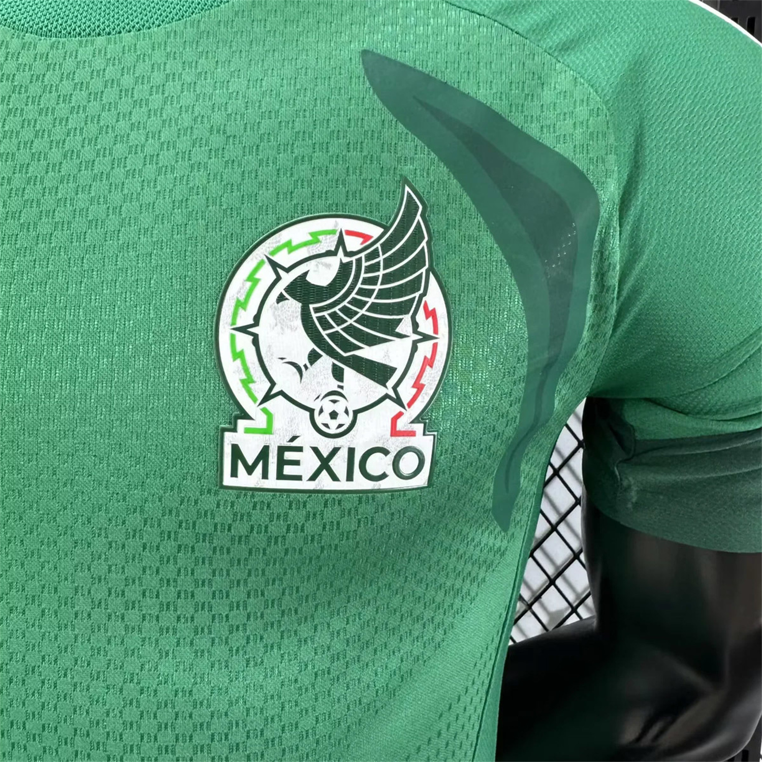 AlphaJersey-Mexico 2026 Green Pre-Match Training Jersey - Player Version