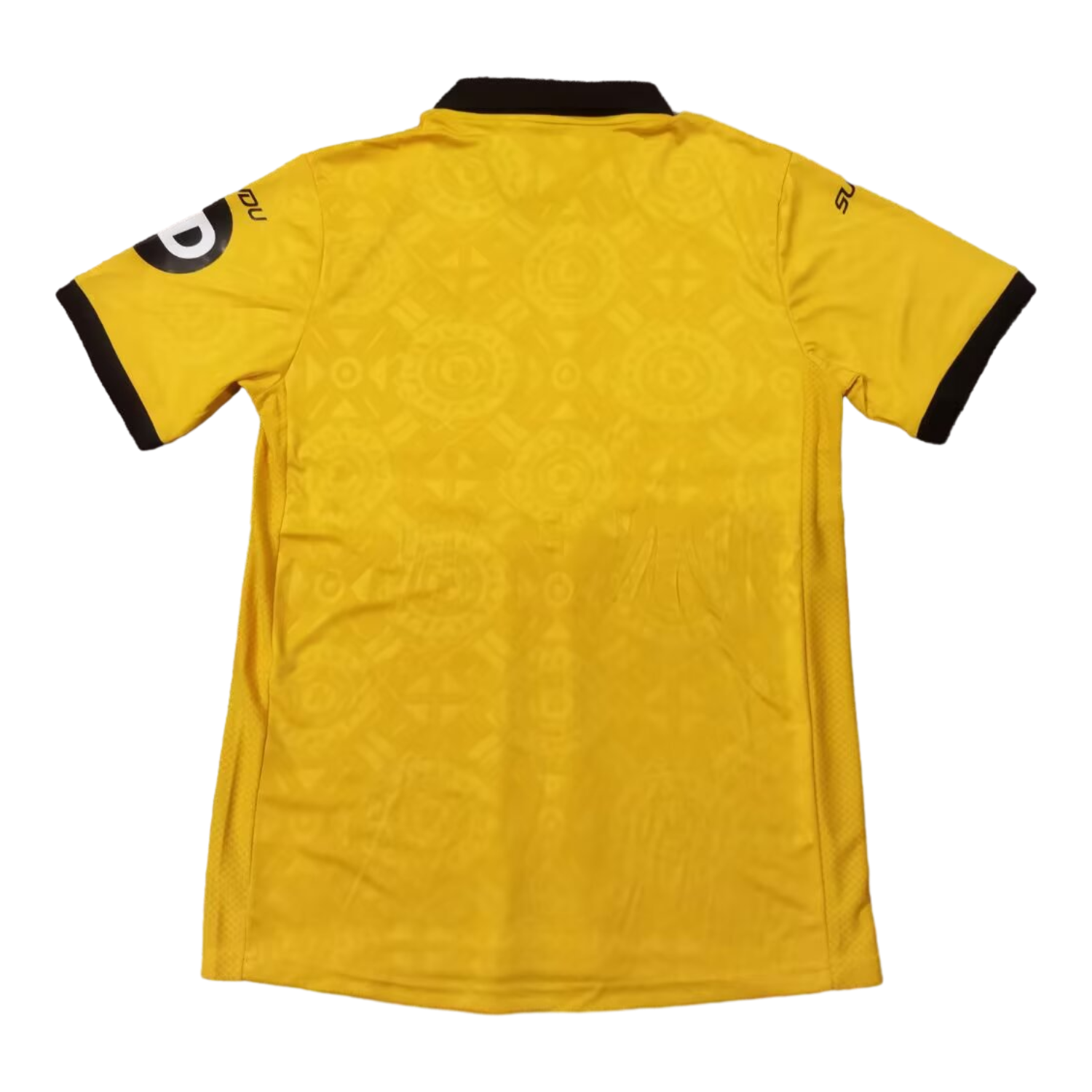 AlphaJersey-Wolverhampton Wanderers Wolves 25-26 Home Yellow Jersey - Fans Version
