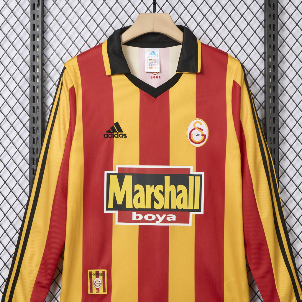 AlphaJersey-Retro Galatasaray 1999-00 Home Long Sleeves Jersey