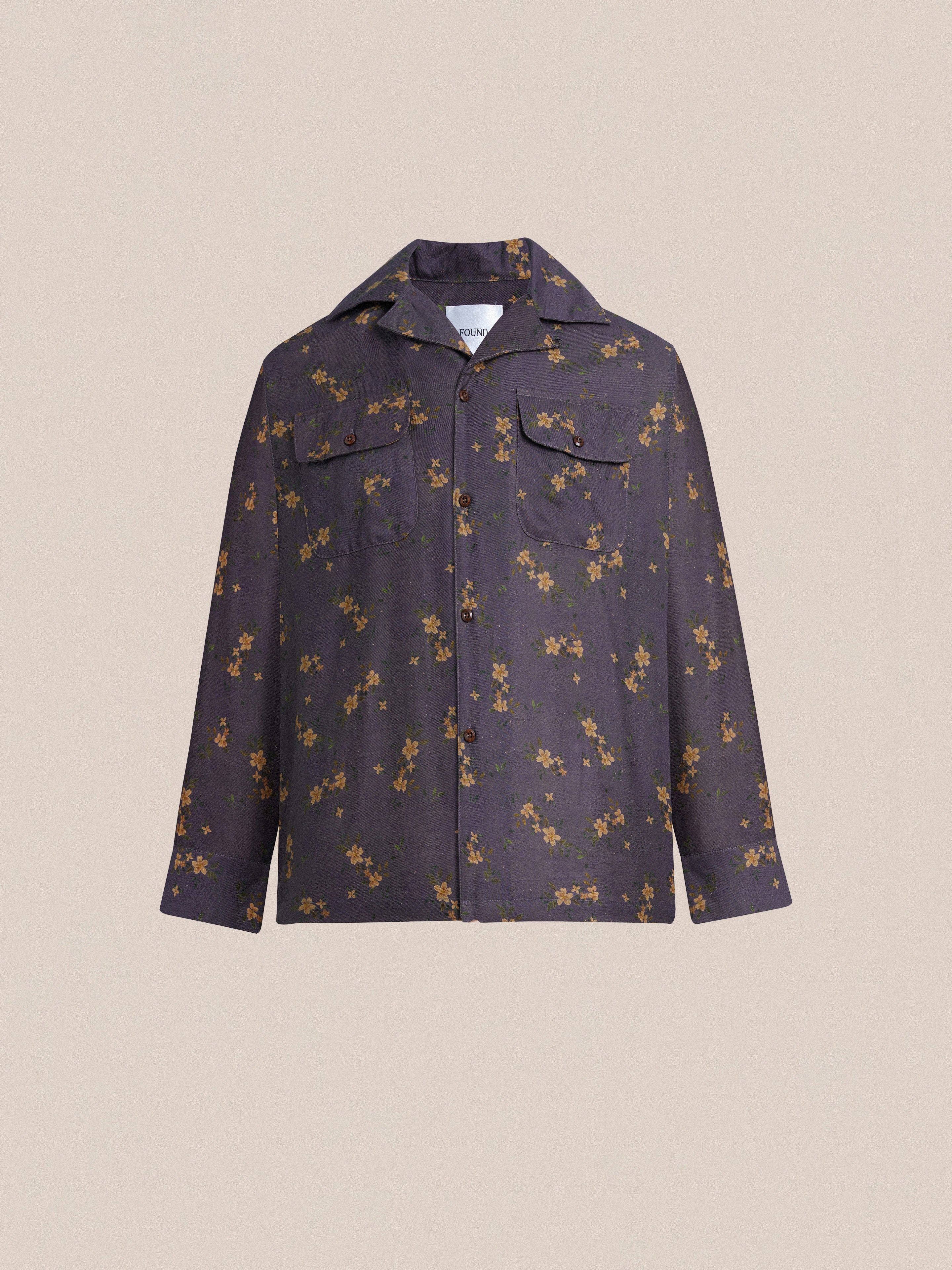 Dusty LS Camp Shirt | Modern Menswear by yycbvcnbmmnbm