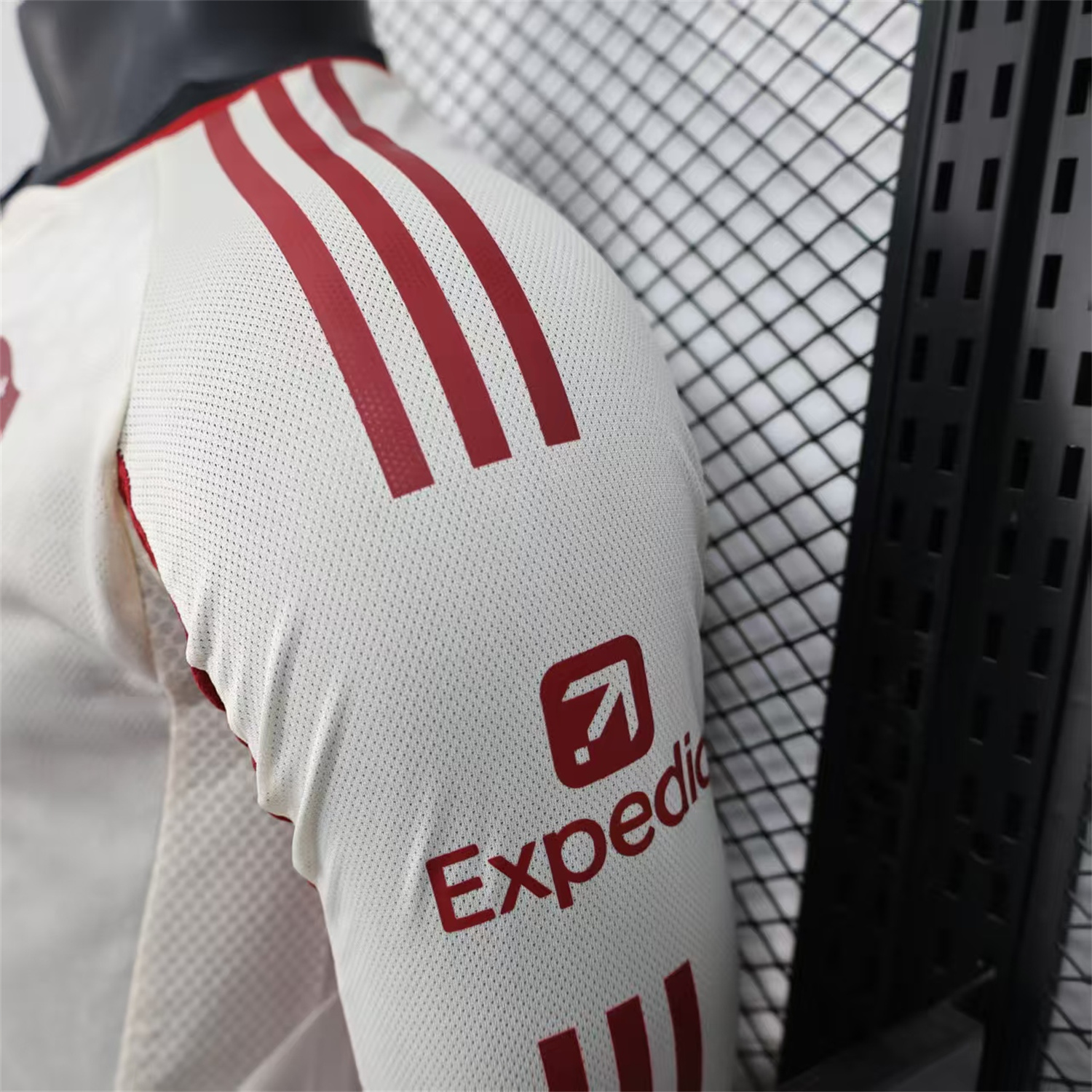 AlphaJersey-Liver.pool 25-26 Away Beige Long Sleeves Jersey - Player Version