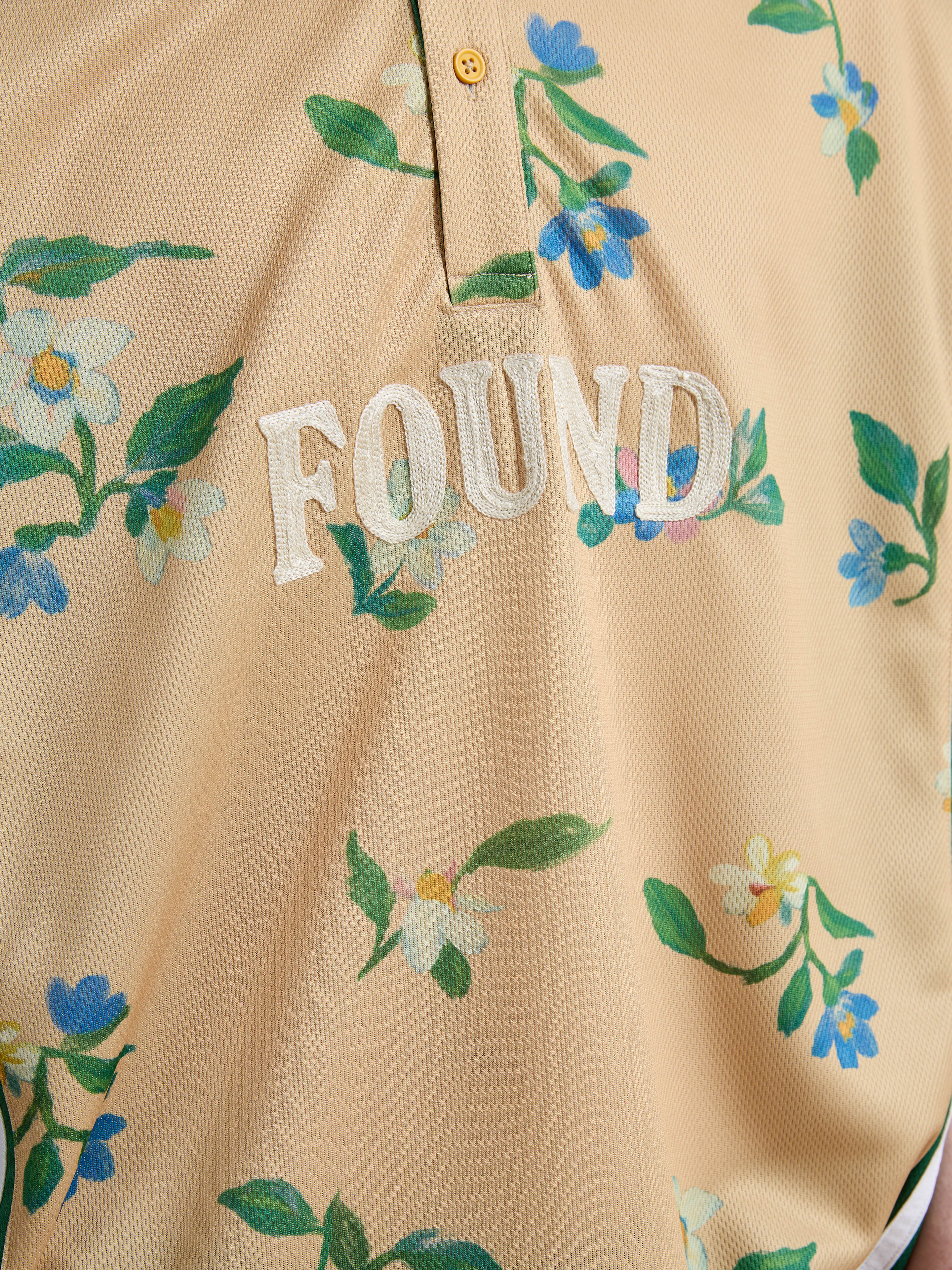Floral Polo Jersey | Modern Menswear by yycbvcnbmmnbm