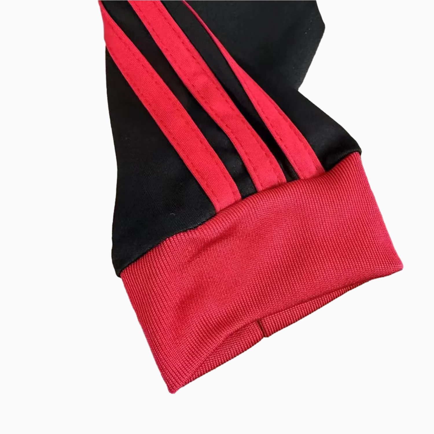 AlphaJersey-Retro AC Milan 2009-10 Home Red Long Sleeves Kids Kit