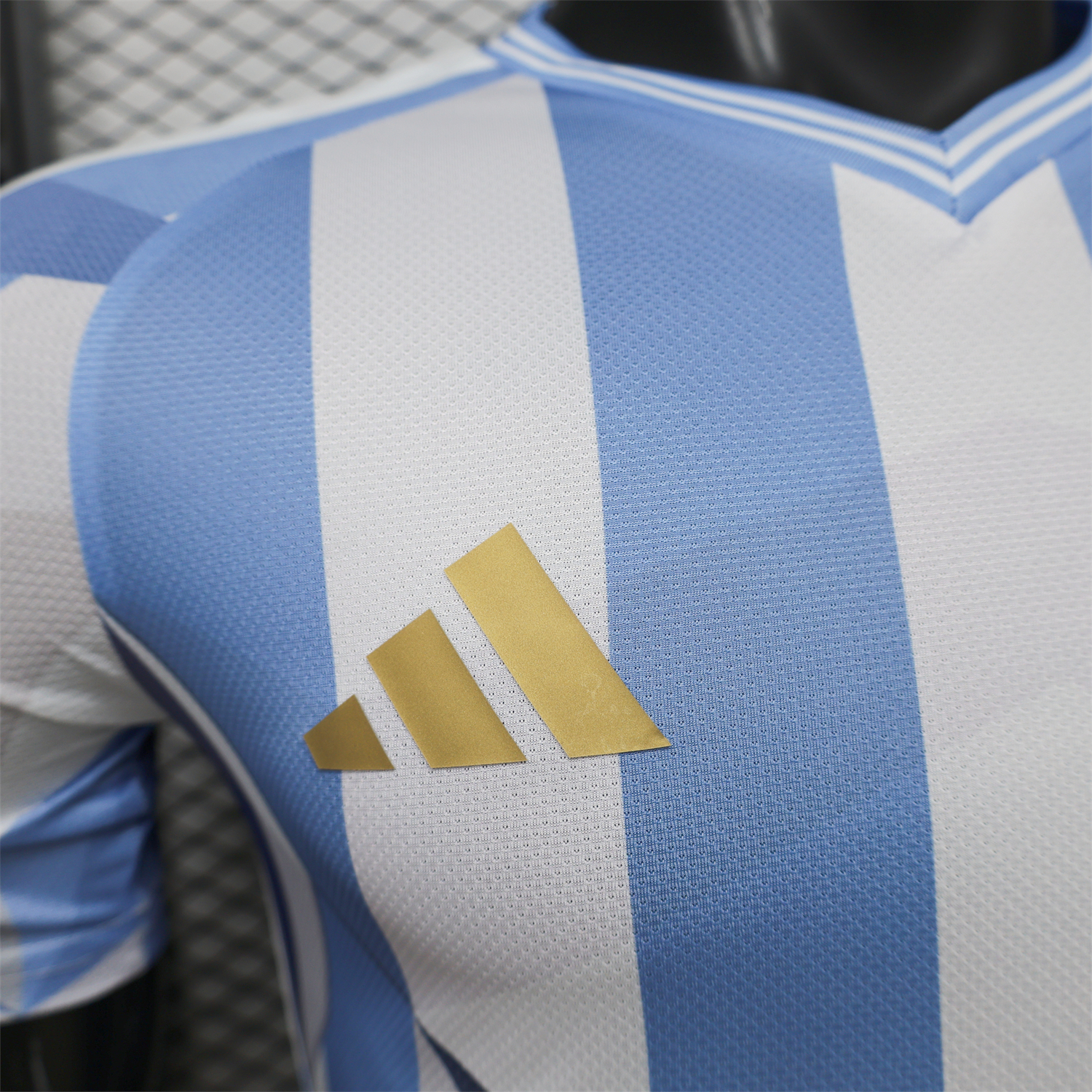 AlphaJersey-Argentina 2026 Light Blue Water Chestnut Special Jersey - Player Version
