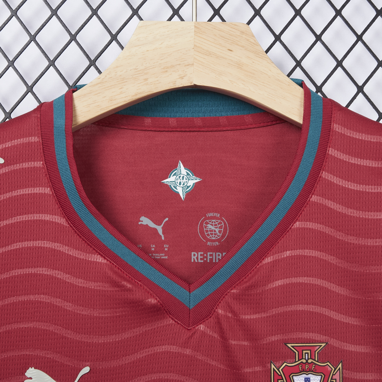 AlphaJersey-Women's Portugal 2026 Home Cropped Jersey