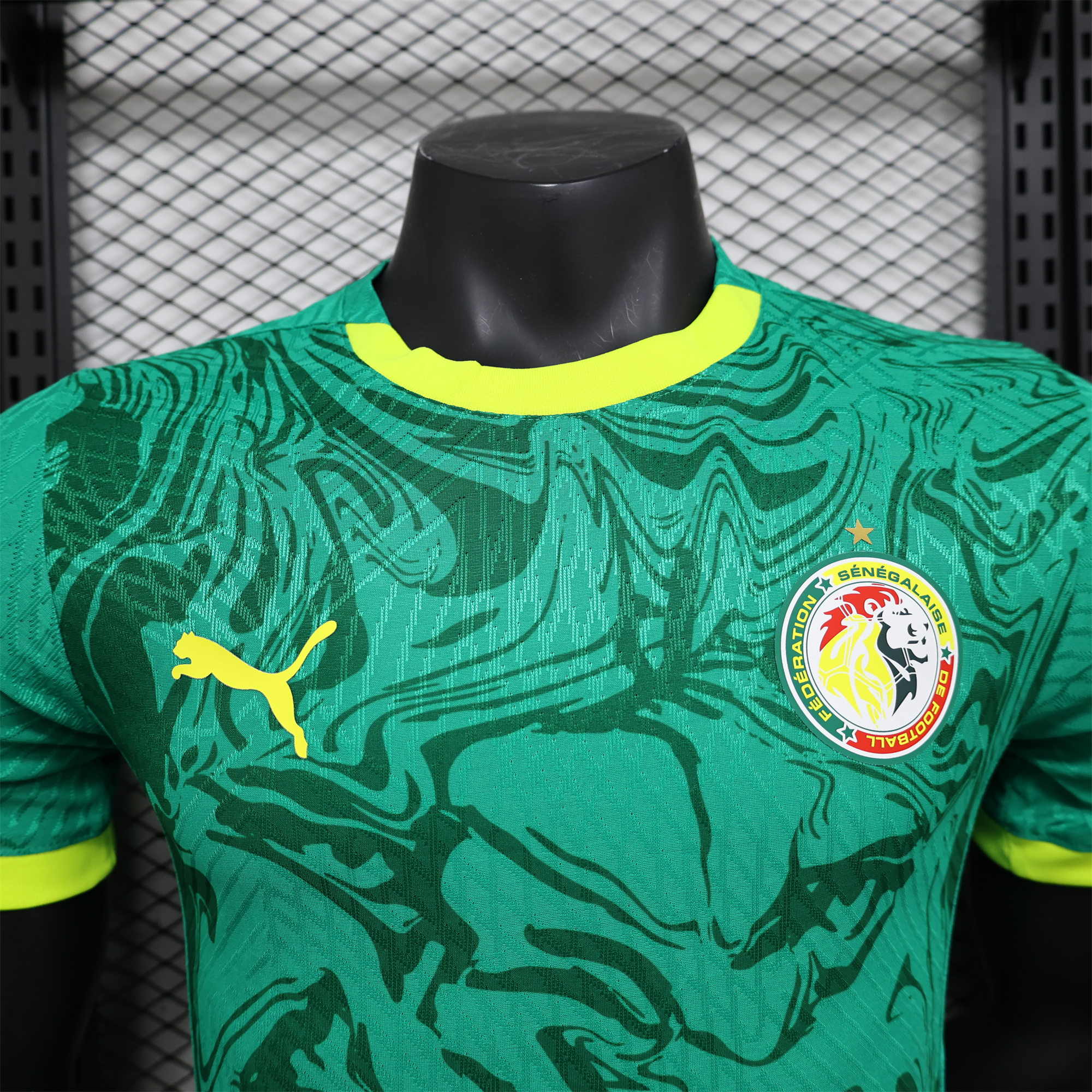 AlphaJersey-Senegal 2026 Away Double Stars Jersey - Player Version