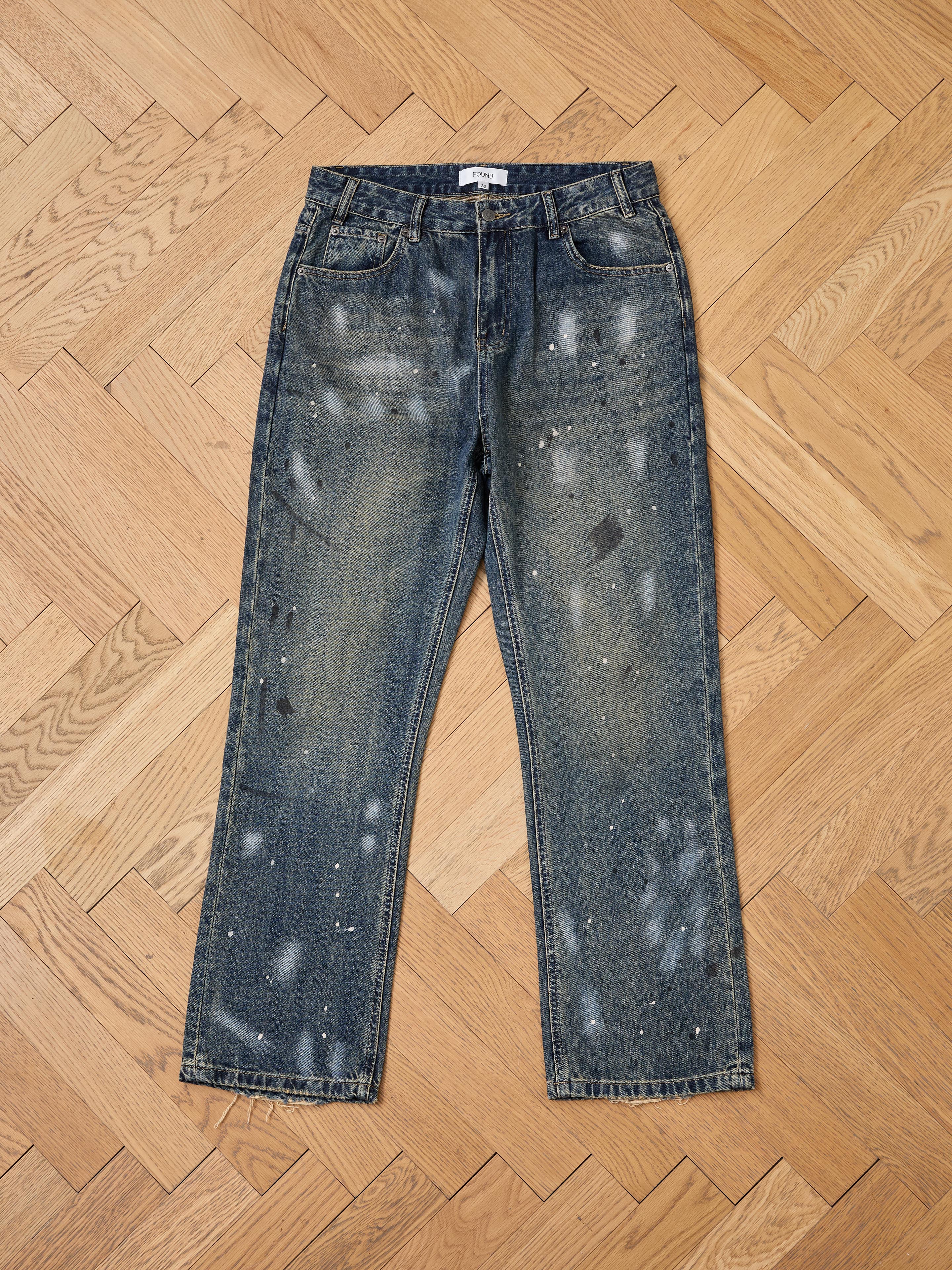 Monet Paint Jeans | Modern Menswear by yycbvcnbmmnbm