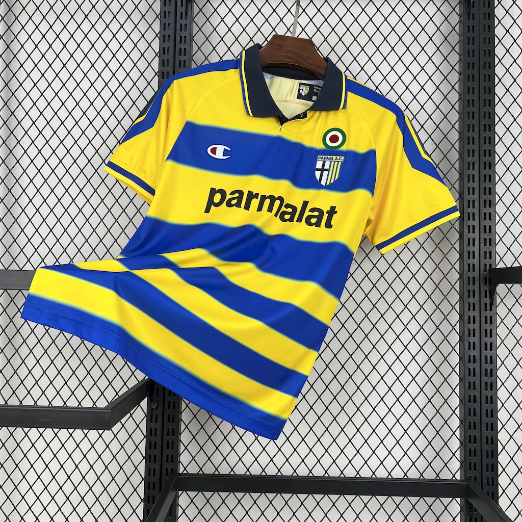 AlphaJersey-Retro Parma 1999-00 Home Jersey - Fans Version