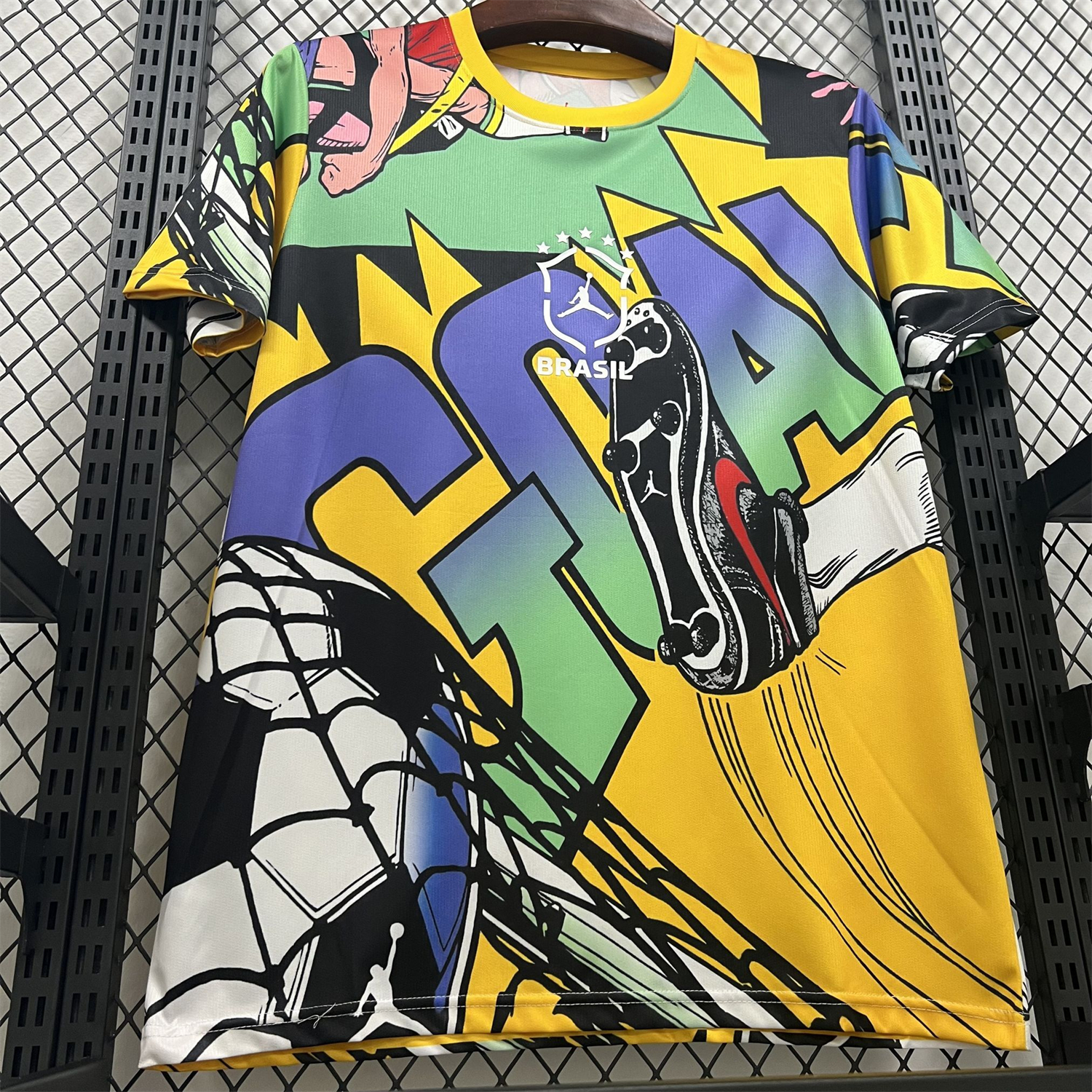 AlphaJersey-Brazil 2026 Goal Variegated Special Jersey - Fans Version