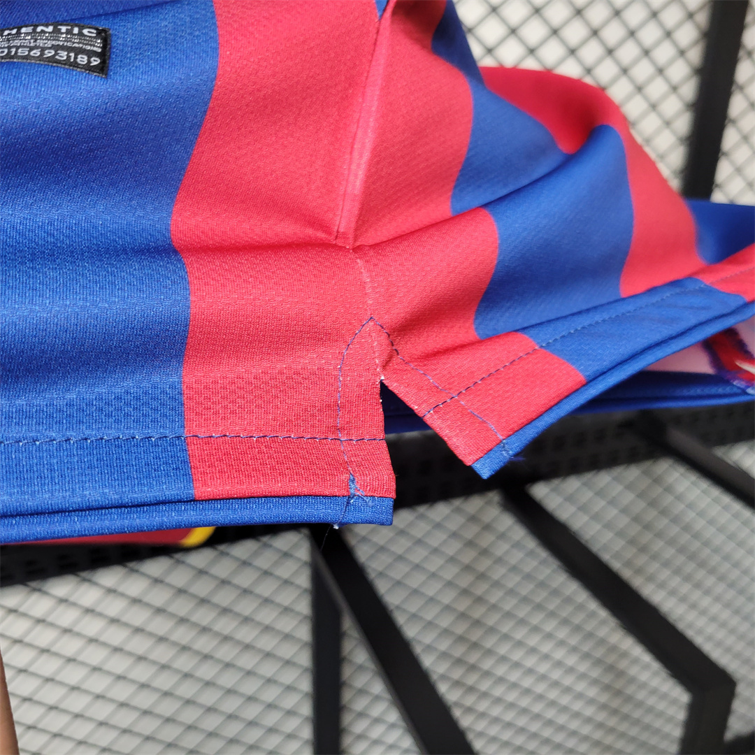 AlphaJersey-Retro Barcelona 10-11 Home Stadium Jersey