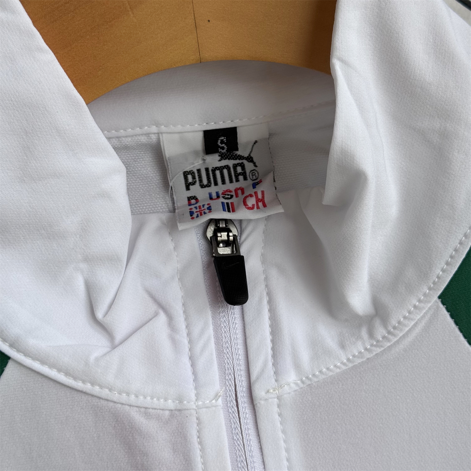 AlphaJersey-Senegal 2026 Windbreaker Training Set - White Top and Green Pants