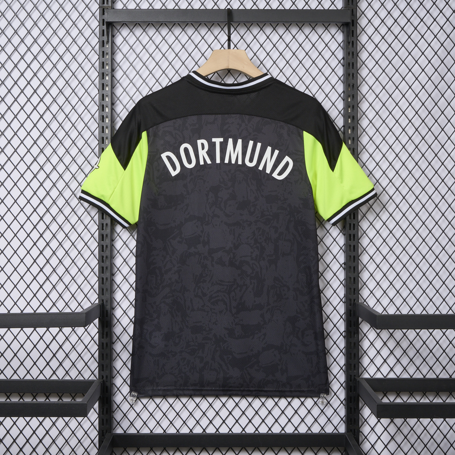 AlphaJersey-Retro Dortmund 2020-21 Black Special Edition Jersey