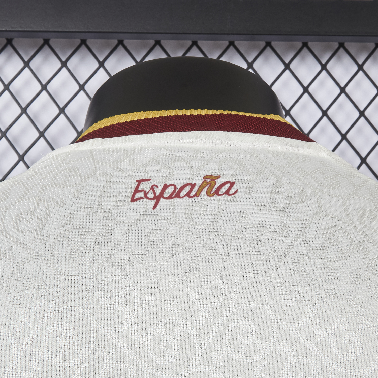 AlphaJersey-Spain 2026 Away White Jersey - Player Version