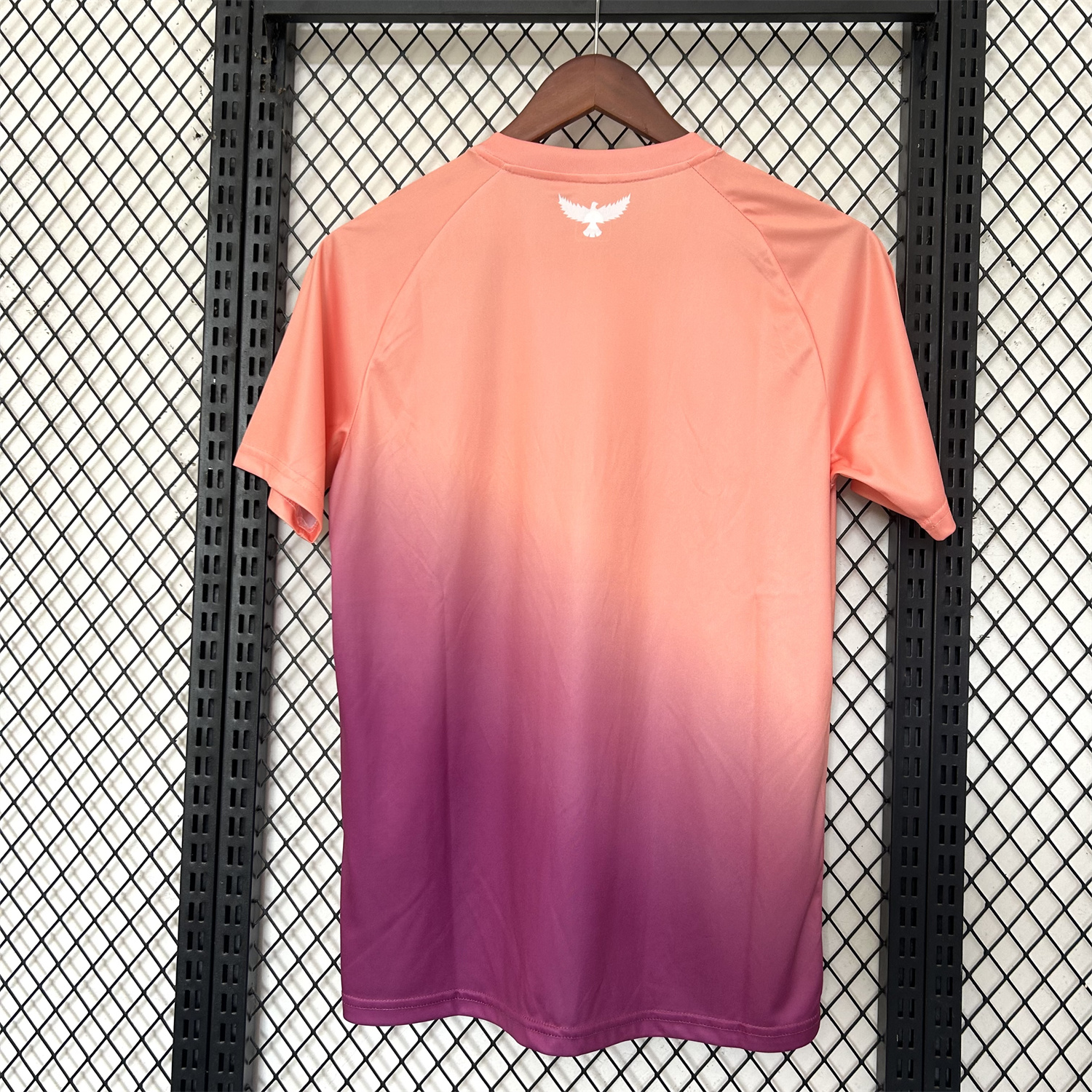 AlphaJersey-Tunisia 25-26 Orange Purple Gradient Training Jersey - Fans Version